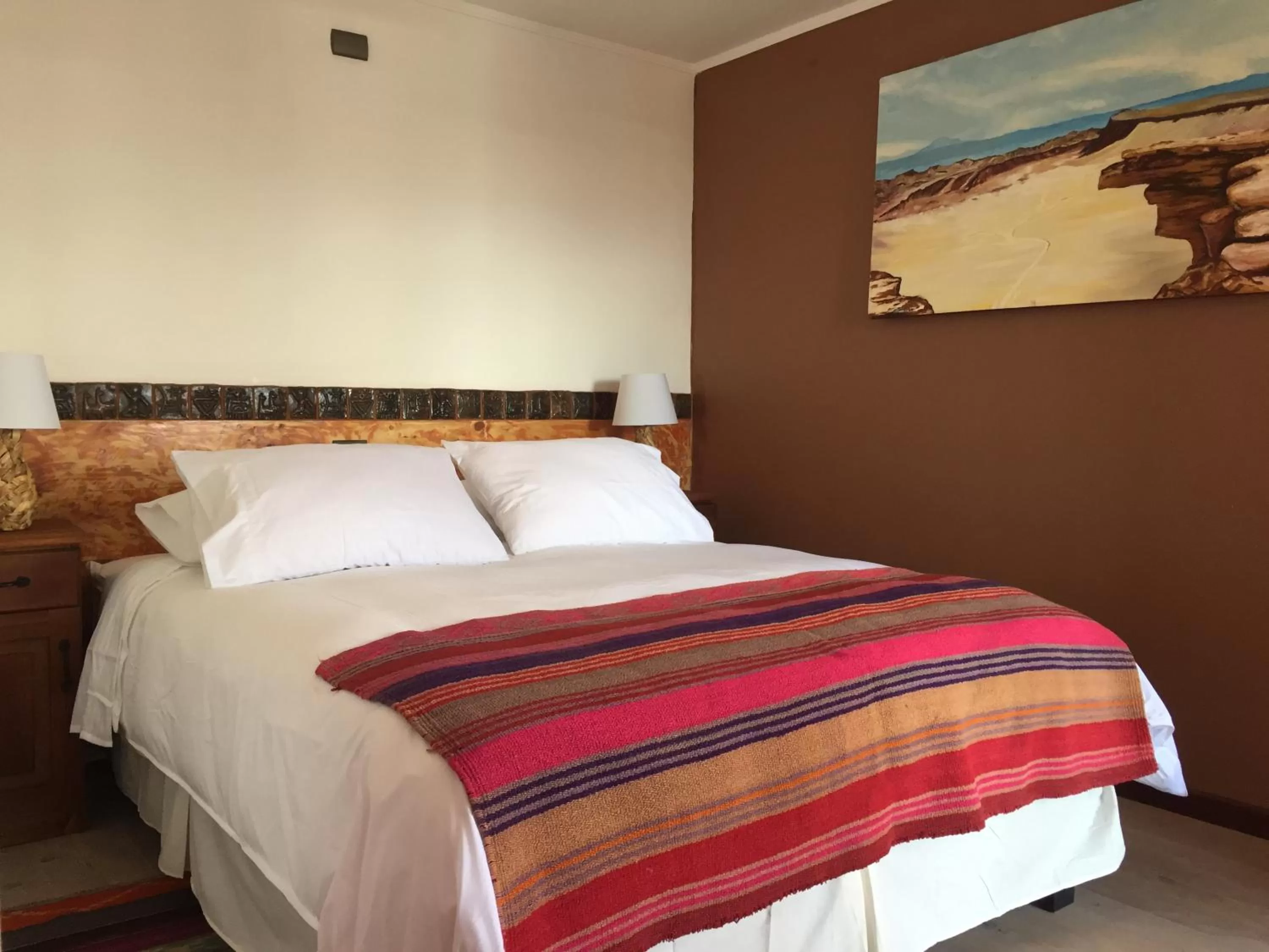 Bed in Hotel Casa Algarrobo