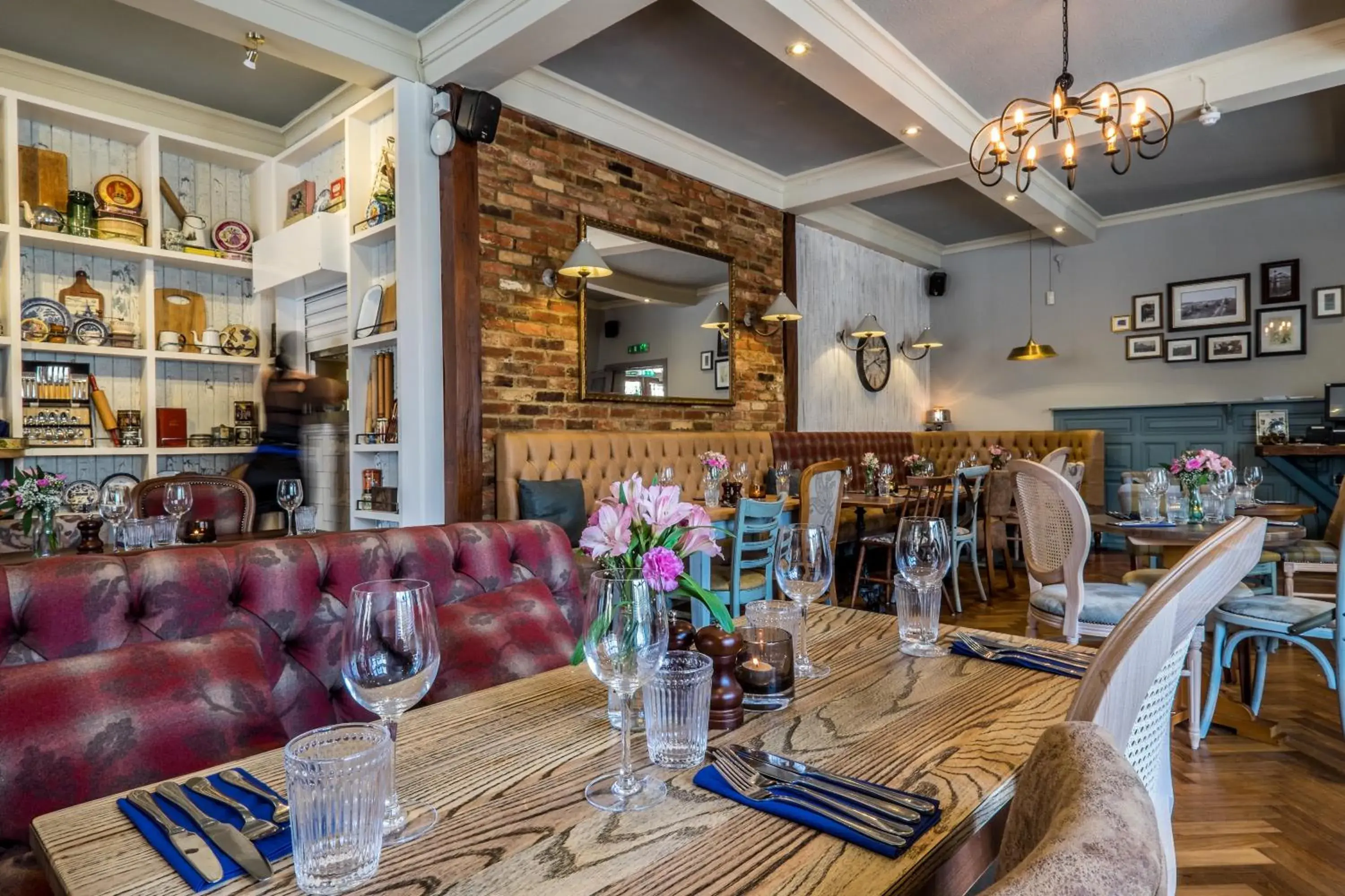 Restaurant/places to eat, Lobby/Reception in The Bulls Head Hotel