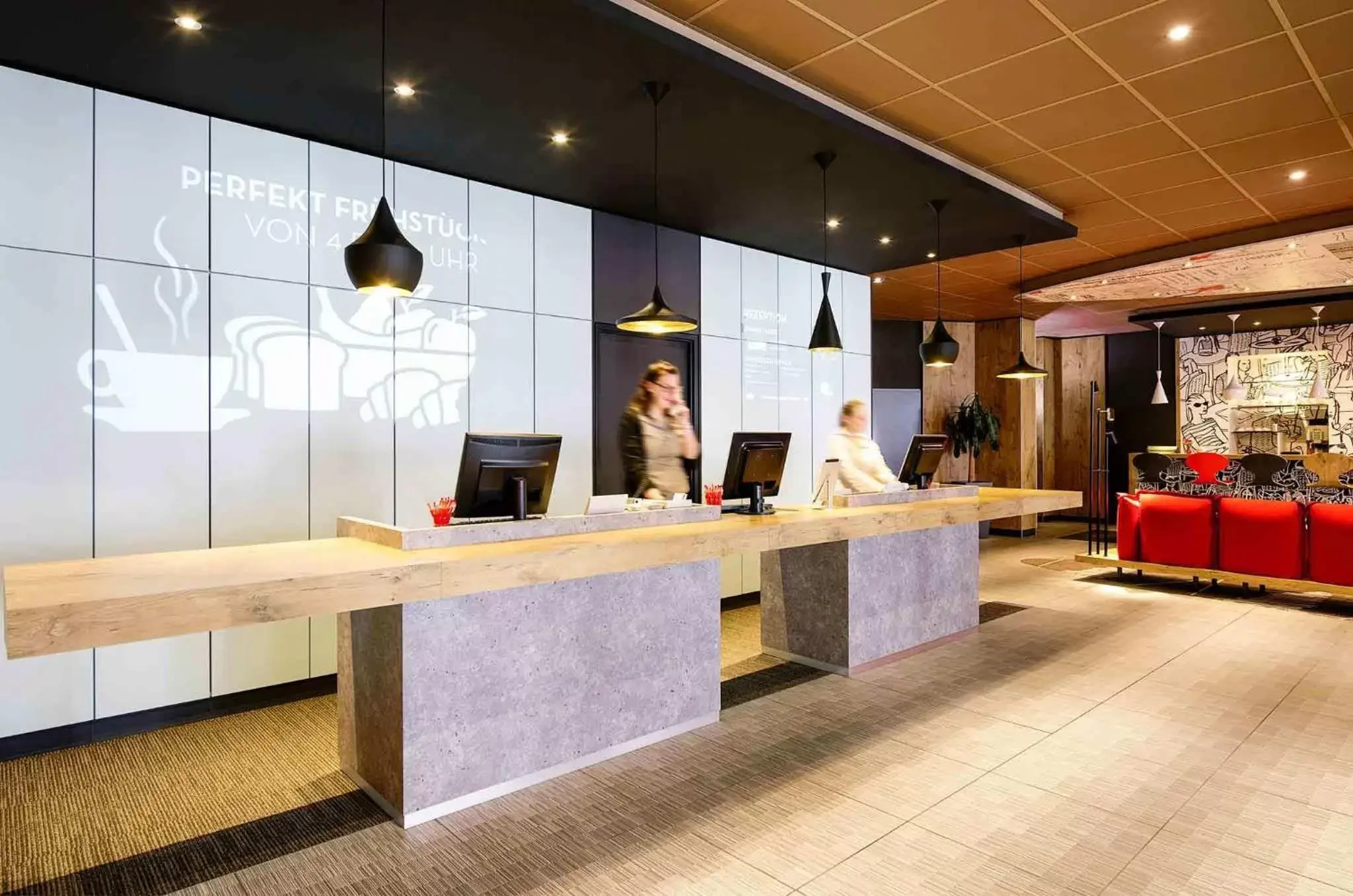 Lobby or reception, Lobby/Reception in ibis Hotel Hamburg Alster Centrum