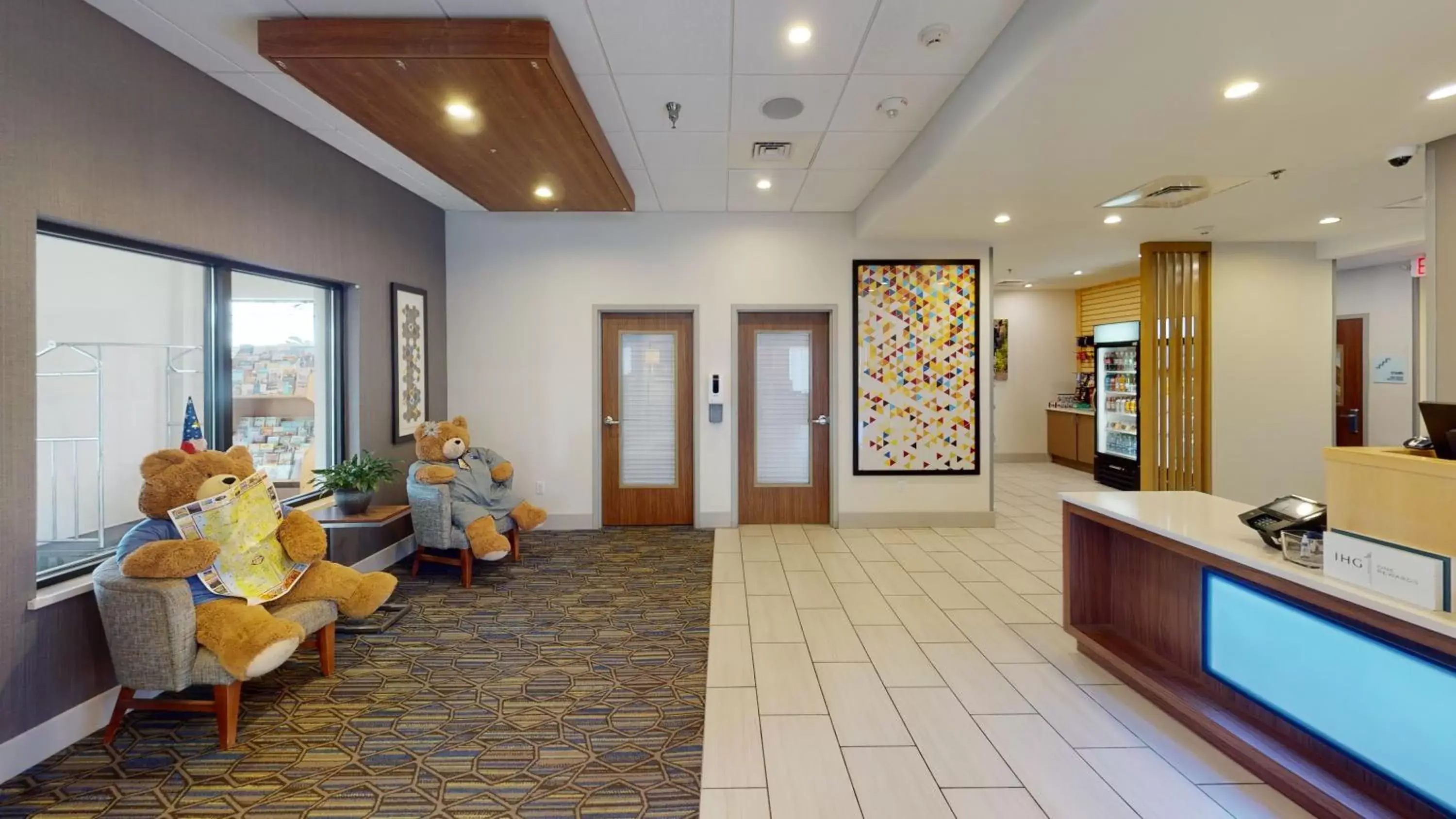 Lobby or reception, Lobby/Reception in Holiday Inn Express South Burlington, an IHG Hotel