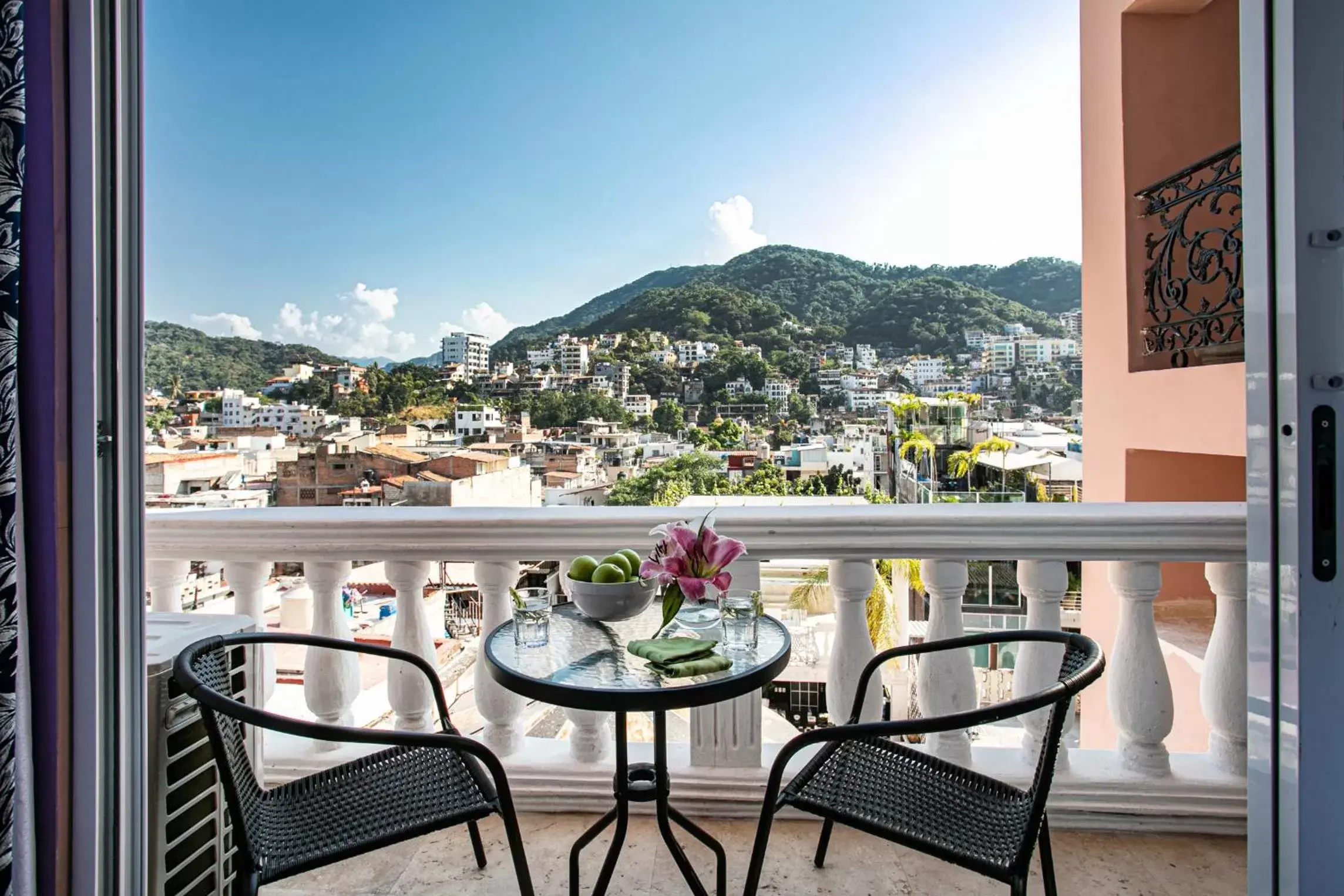 Balcony/Terrace in Hotel Boutique Rivera Del Rio
