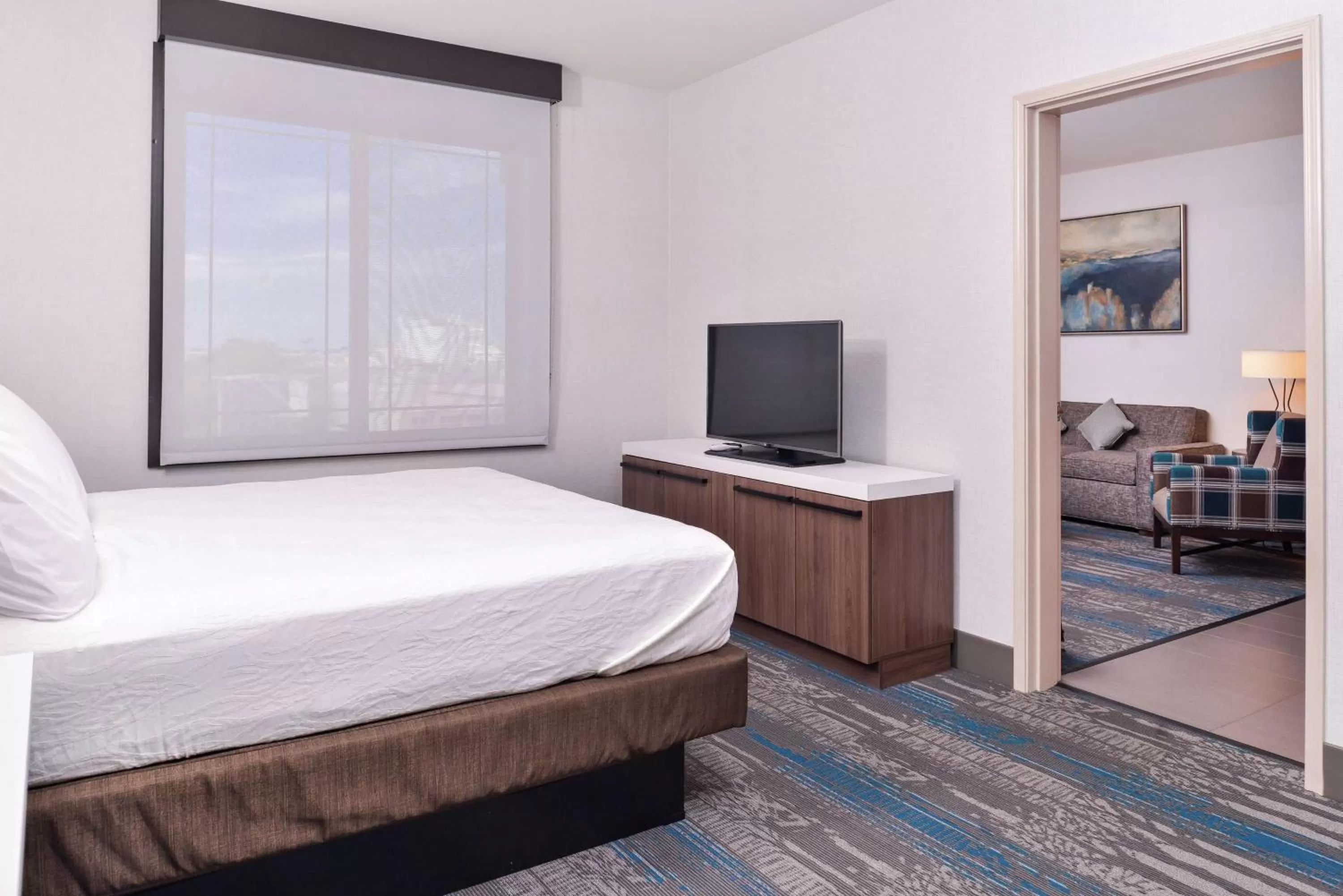 Bedroom, Bed in Hilton Garden Inn Salt Lake City Downtown