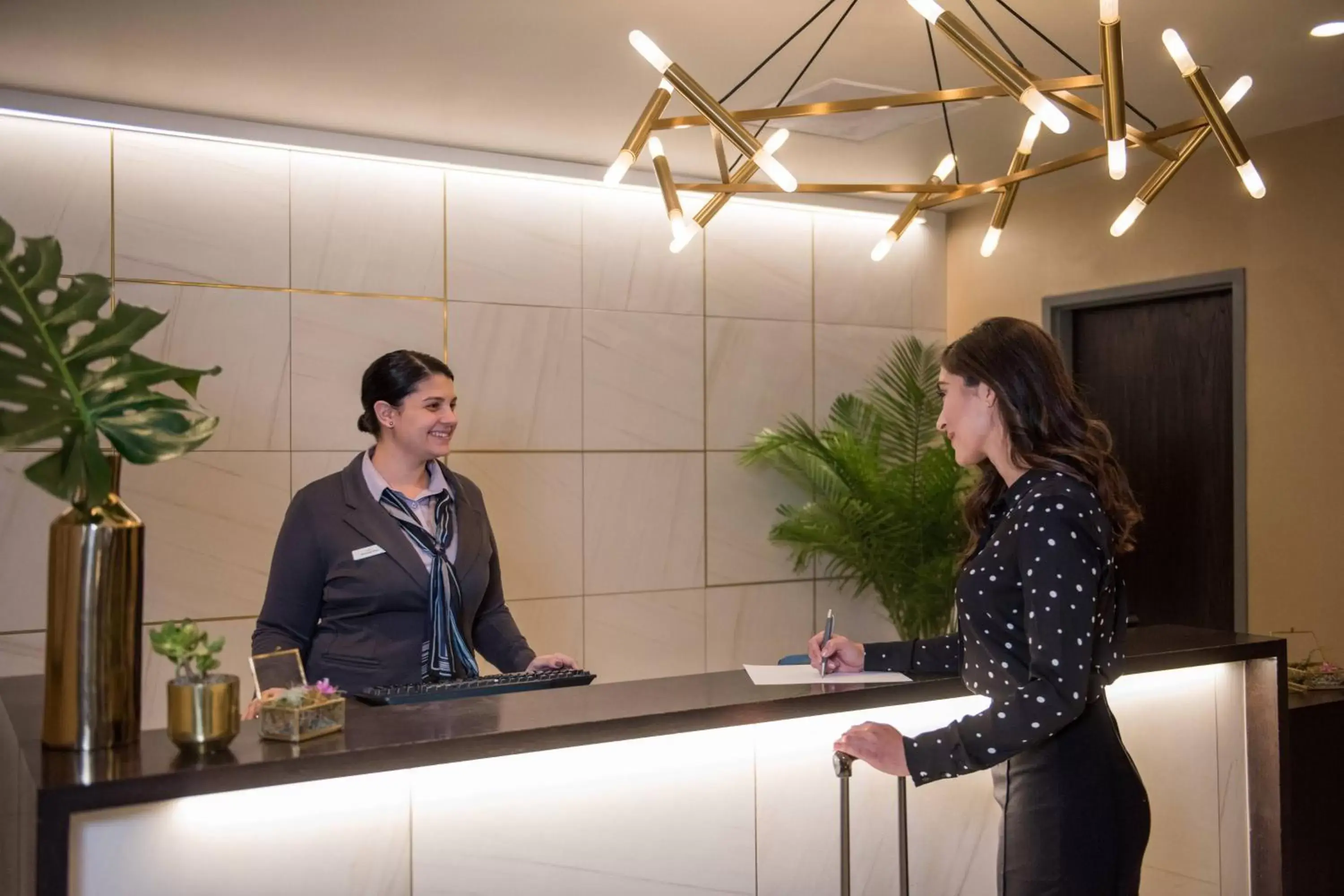 Lobby or reception in Magnolia Hotel Denver, a Tribute Portfolio Hotel Lobby or reception in Magnolia Hotel Denver, a Tribute Portfolio Hotel