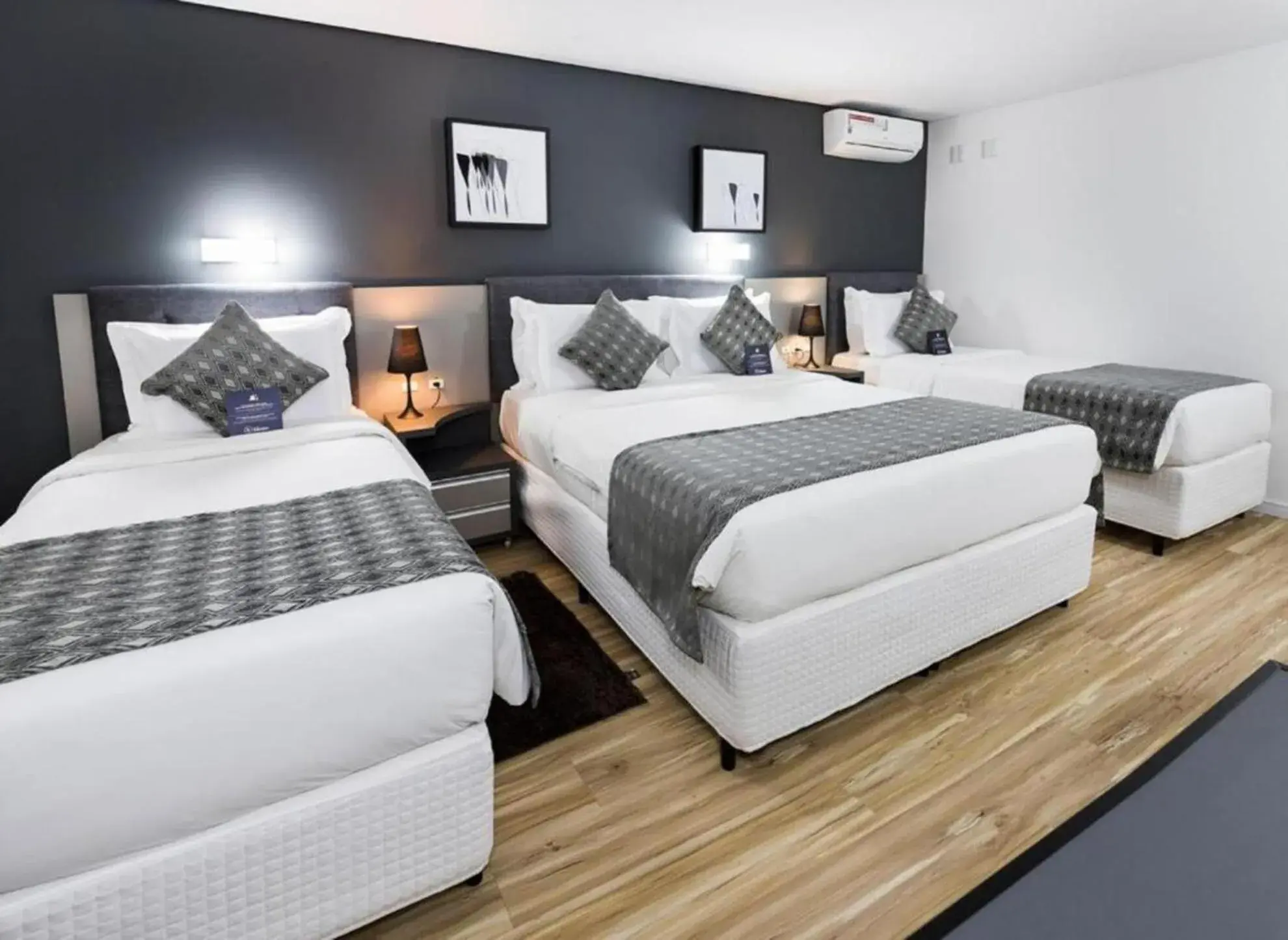Bed in Sibara Flat Hotel & Convencoes