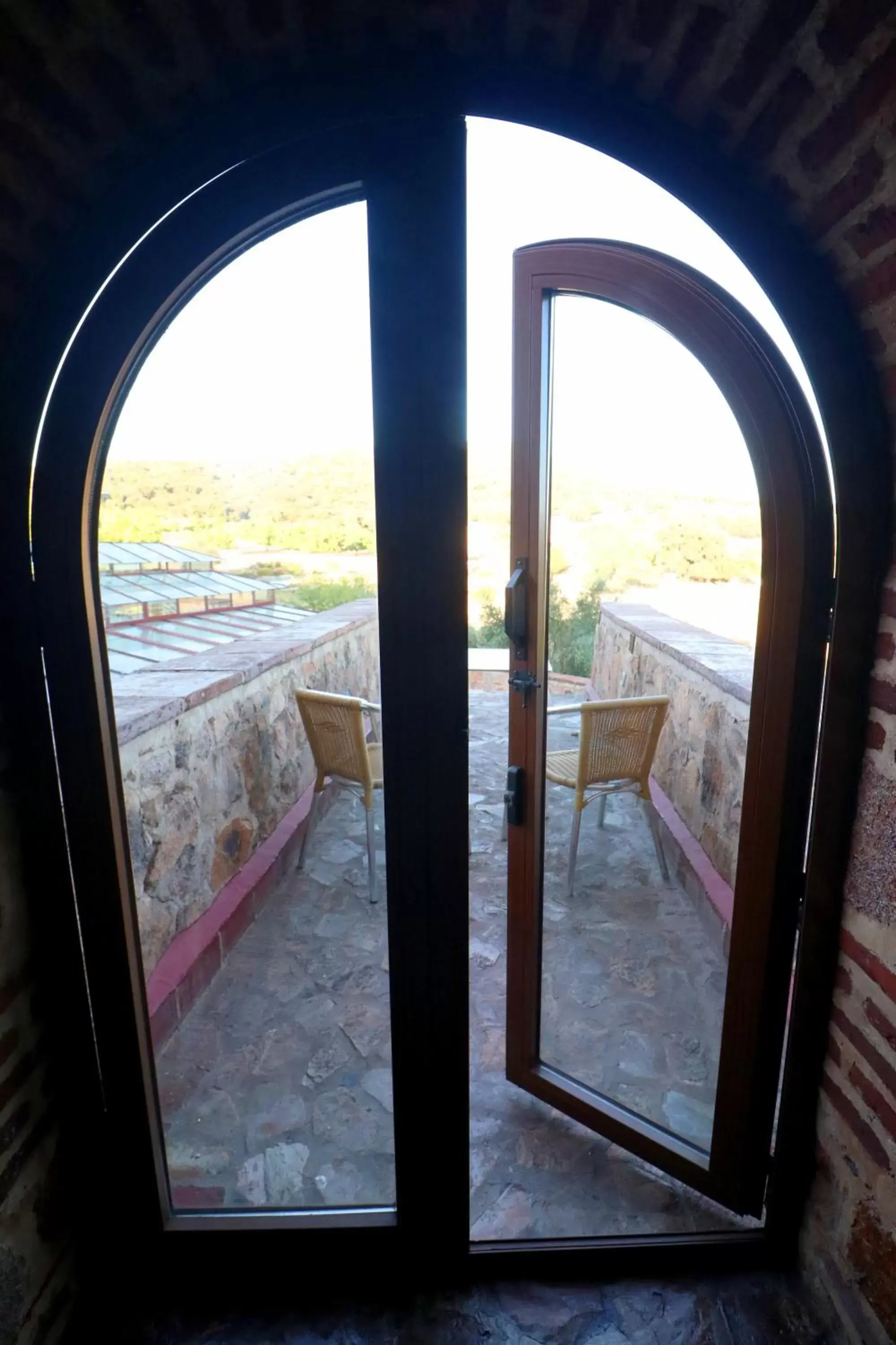 Balcony/Terrace in Hotel Monasterio de Rocamador