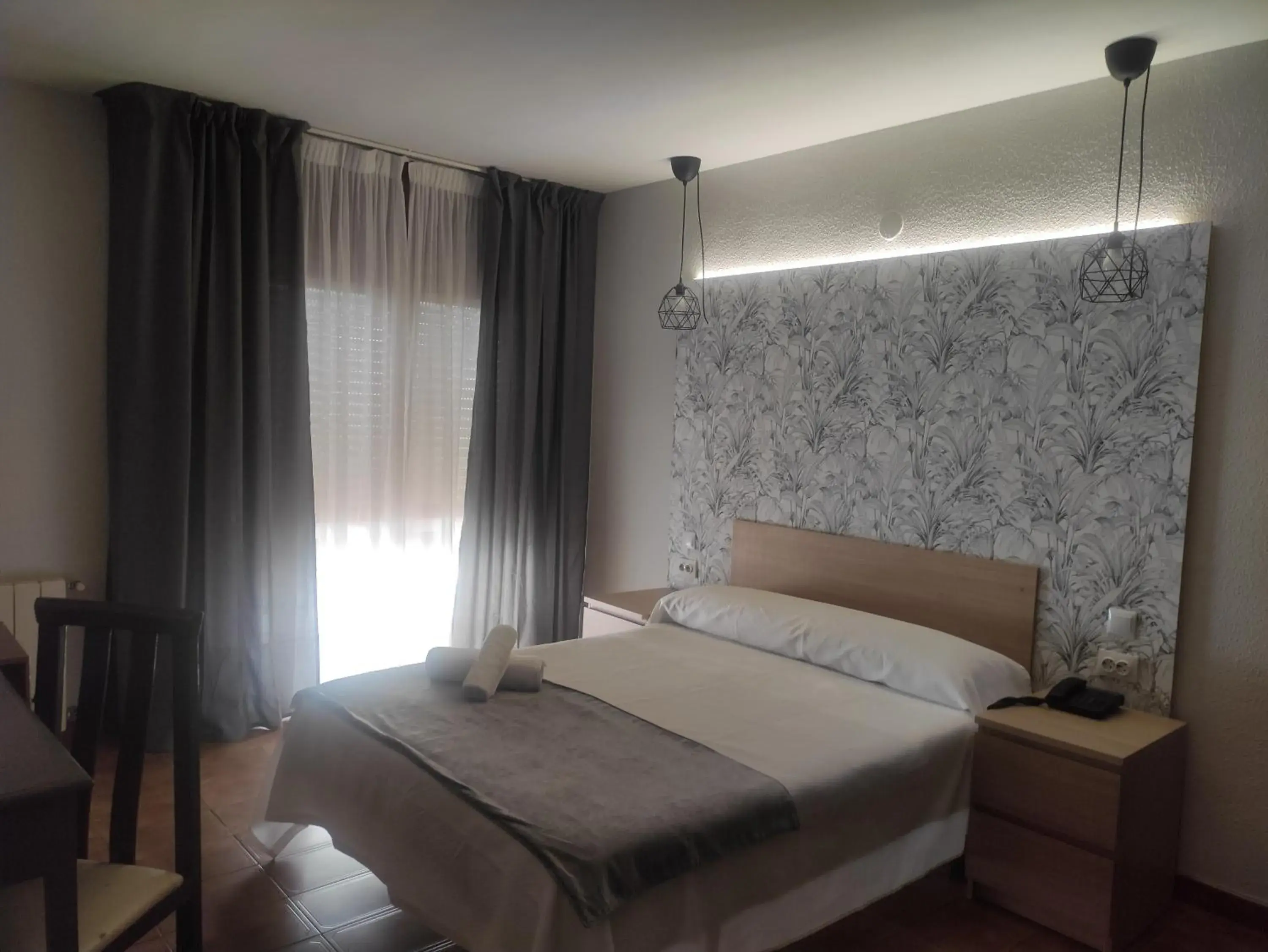 Bed in Hotel Arillo