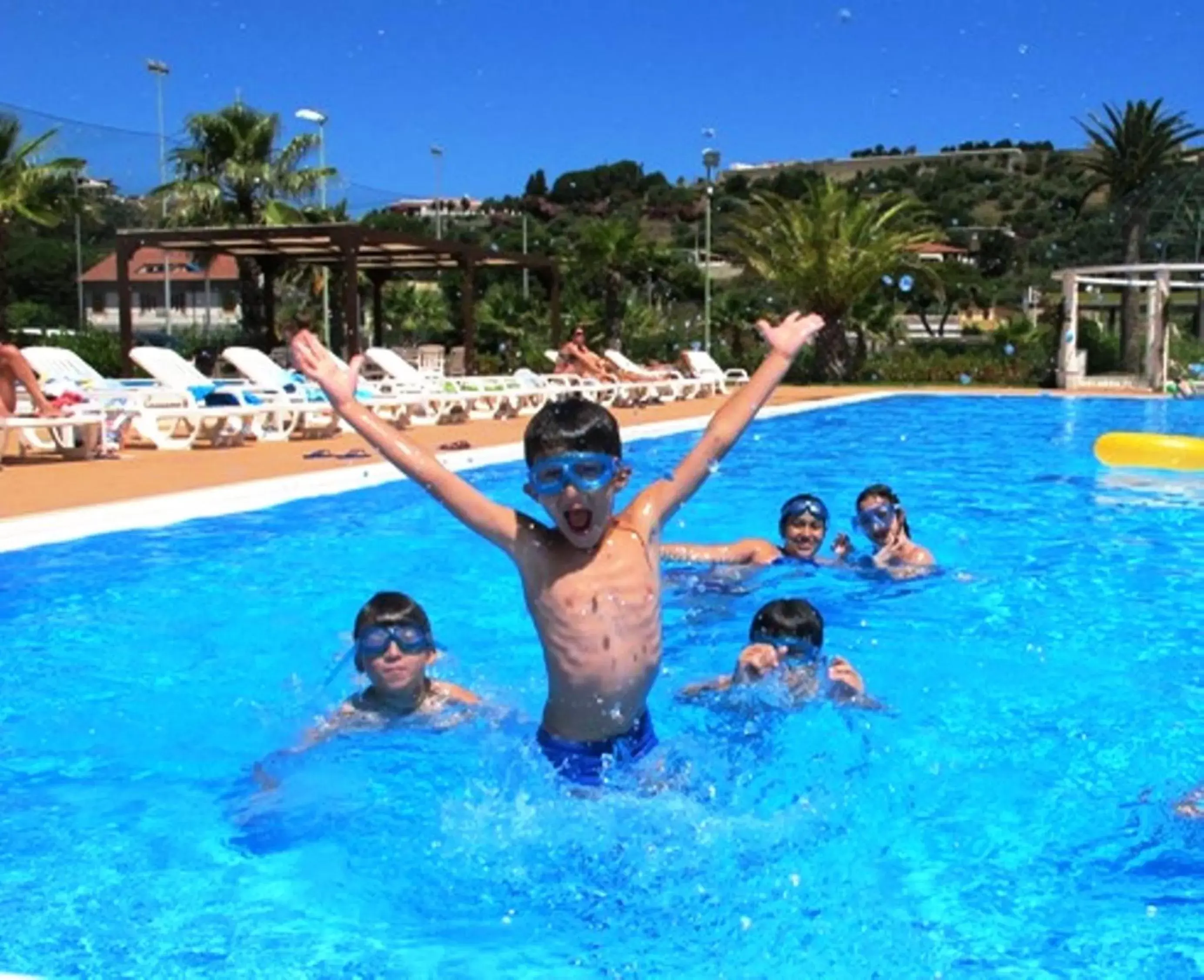 Swimming Pool in Residence Dei Margi