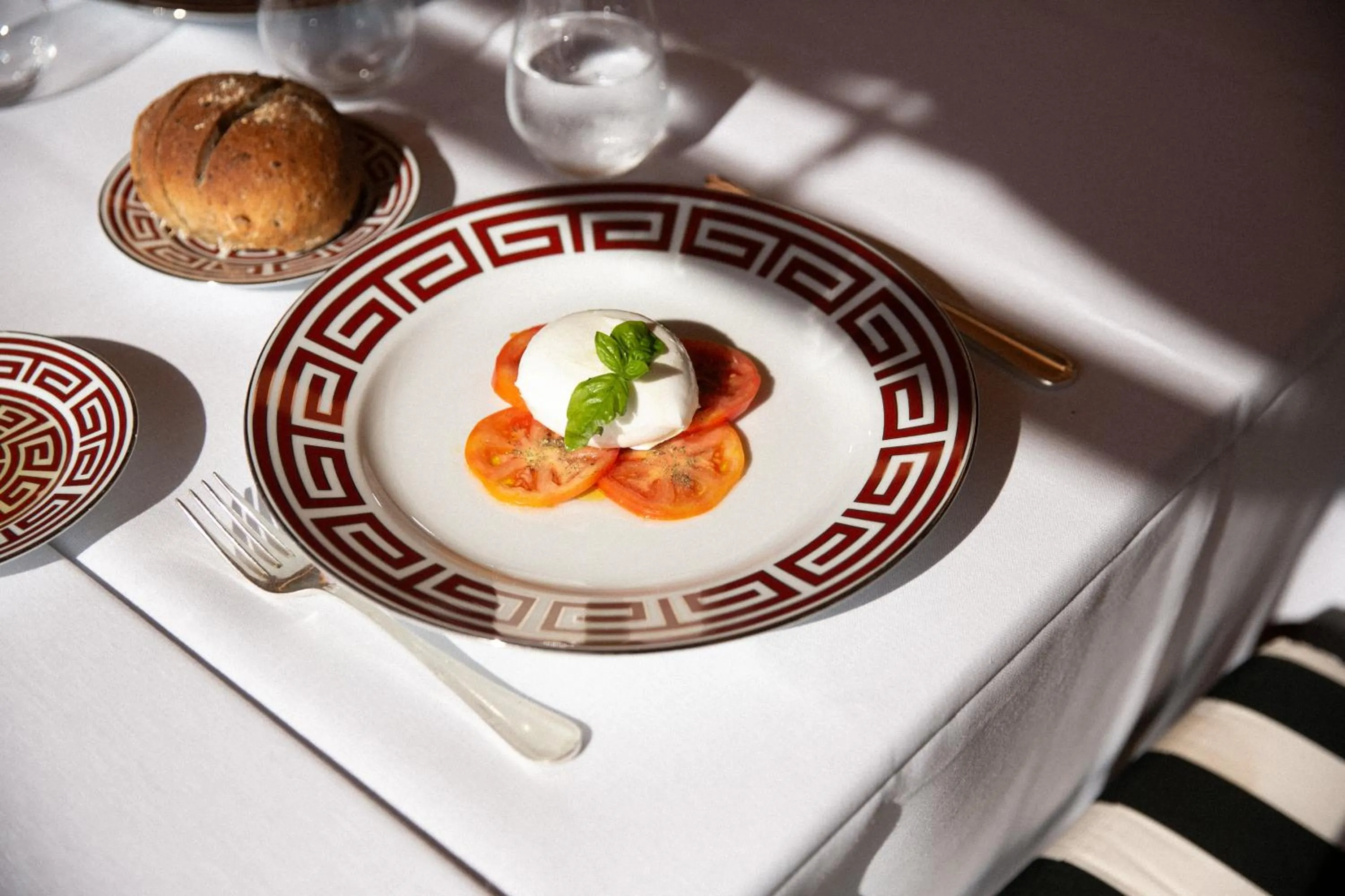 Food in La Posta Vecchia Hotel