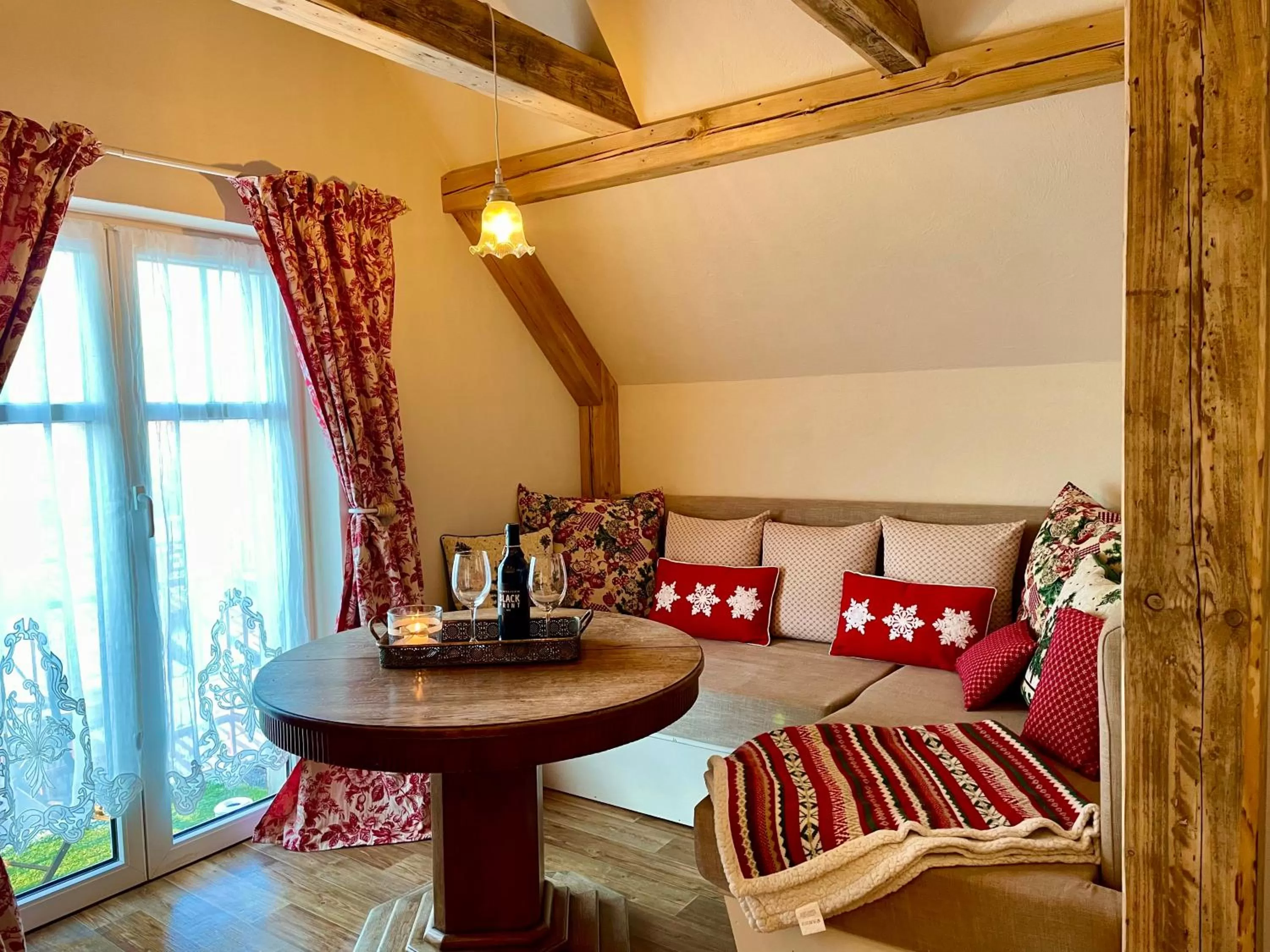 Living room, Seating Area in Weißt Du noch - Gästehäuser & Suiten