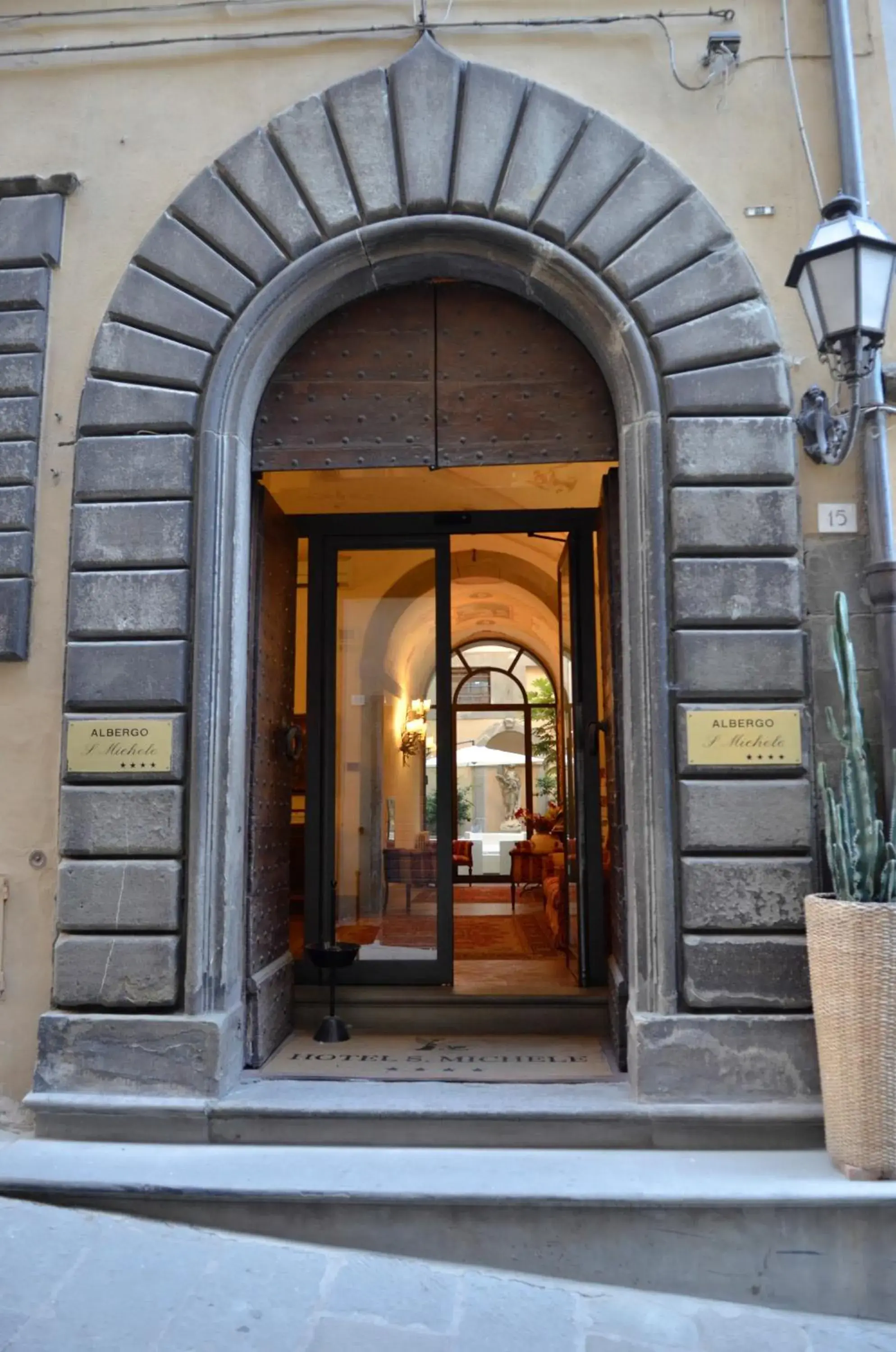 Lobby or reception in Hotel San Michele