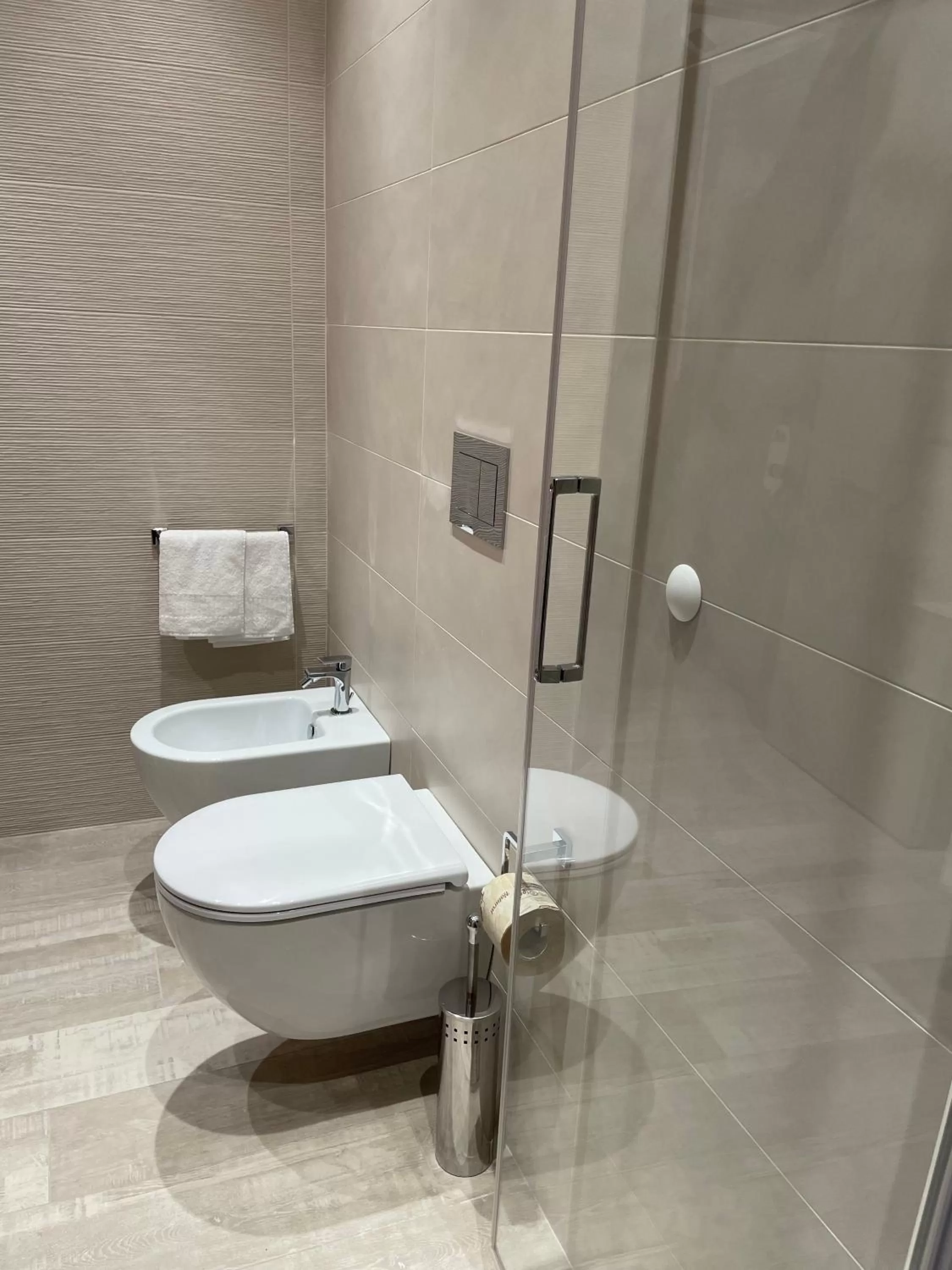 Shower in B&B Casa Rubino