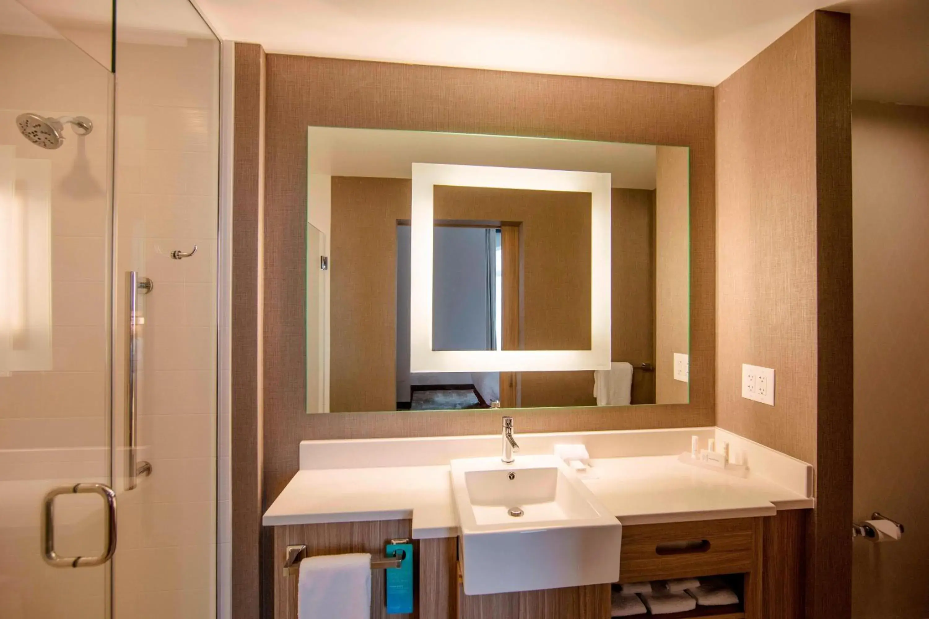Bathroom in SpringHill Suites by Marriott Athens Downtown/University Area