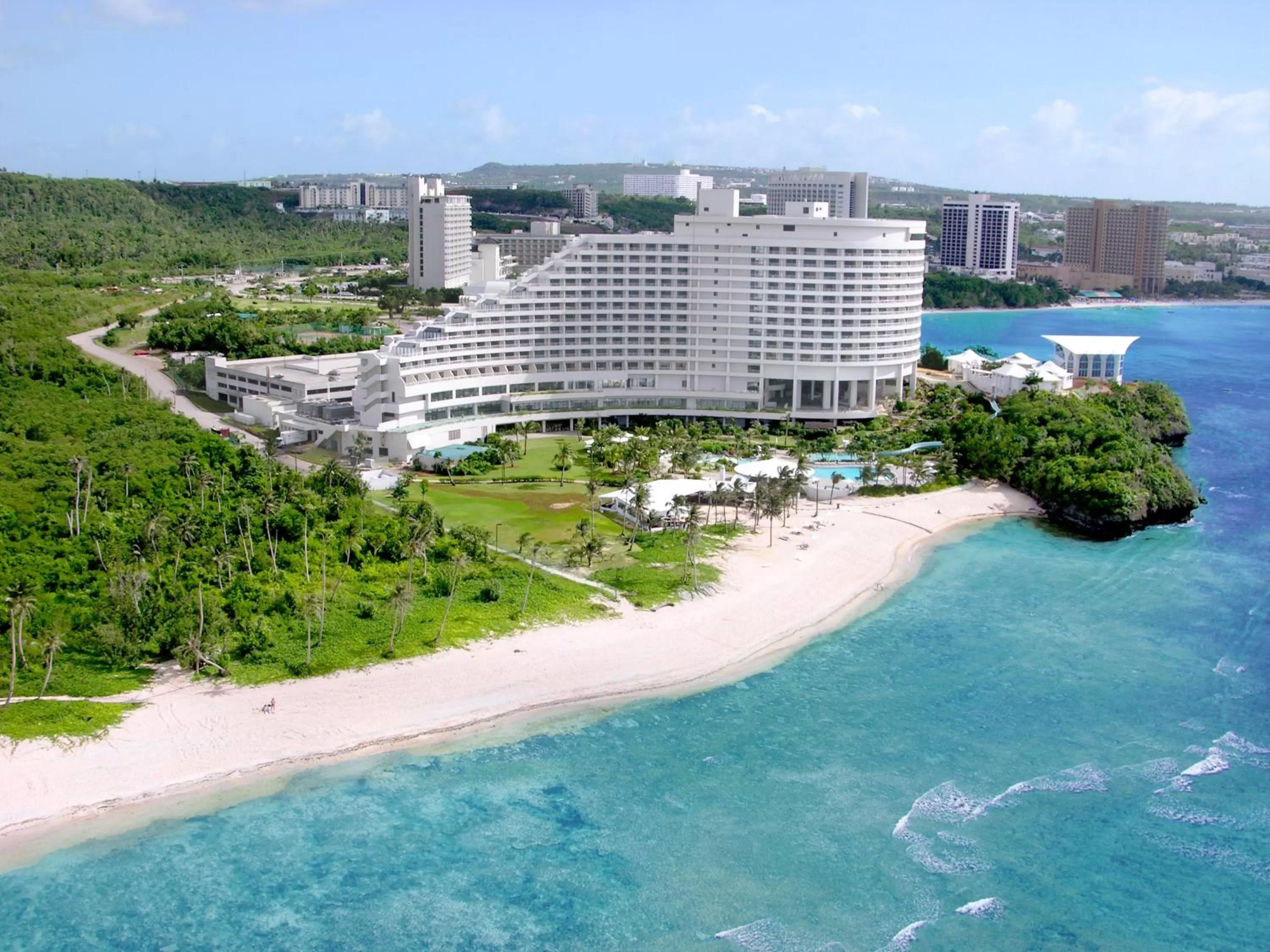 Bird's eye view in Hotel Nikko Guam