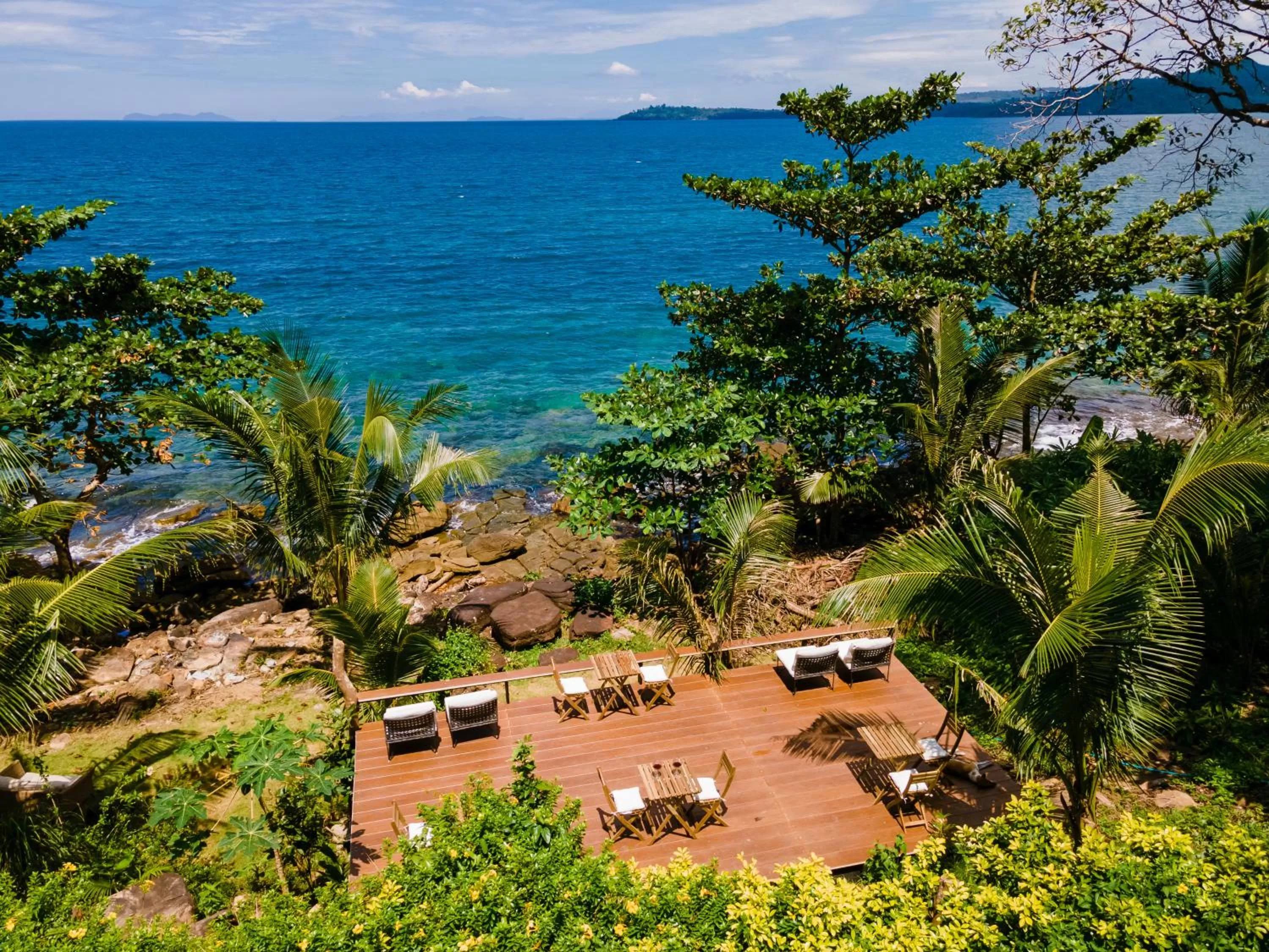 Patio in Jasmin Garden Koh Kood