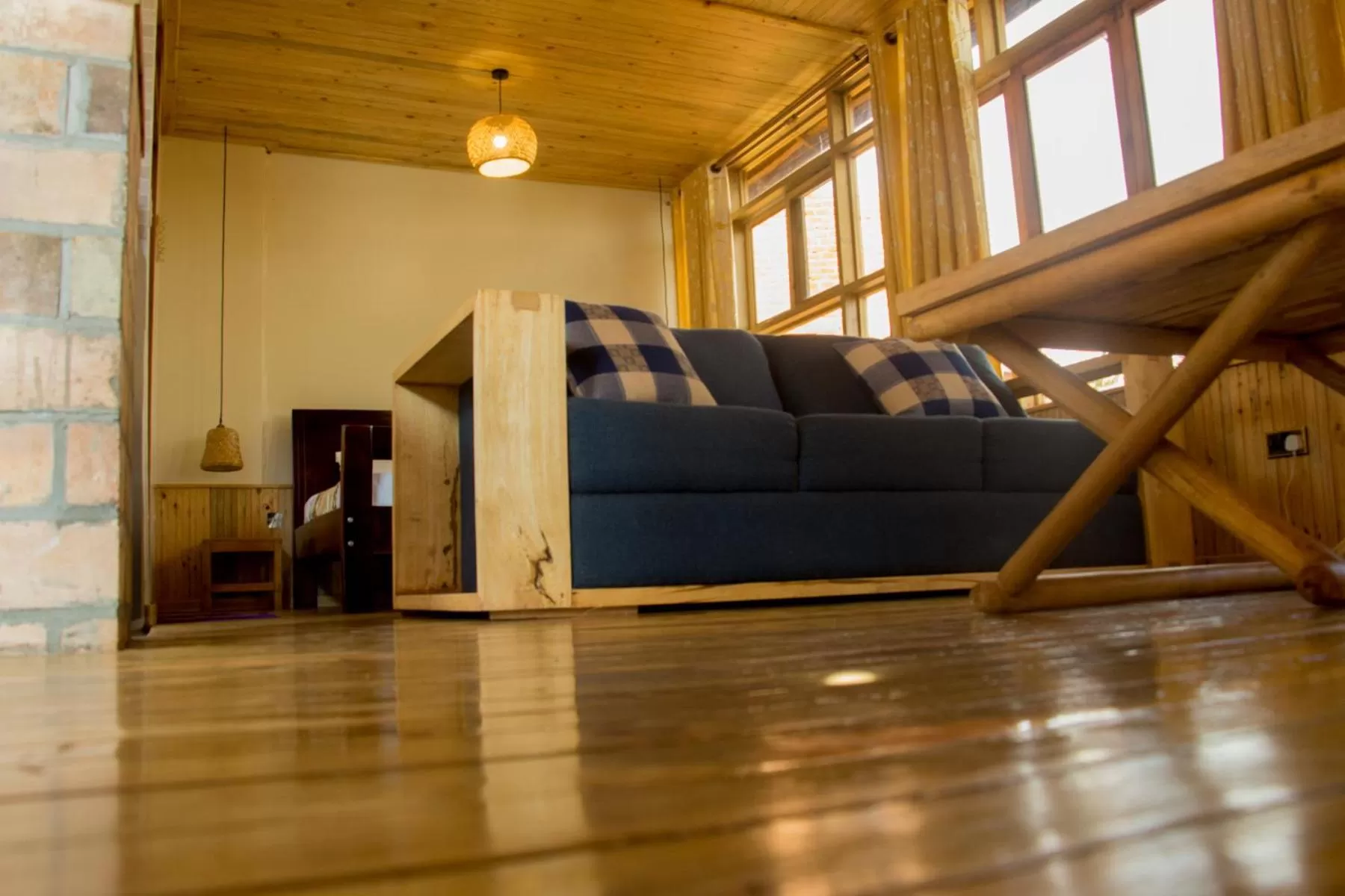 Seating Area in Nile Front Cottages