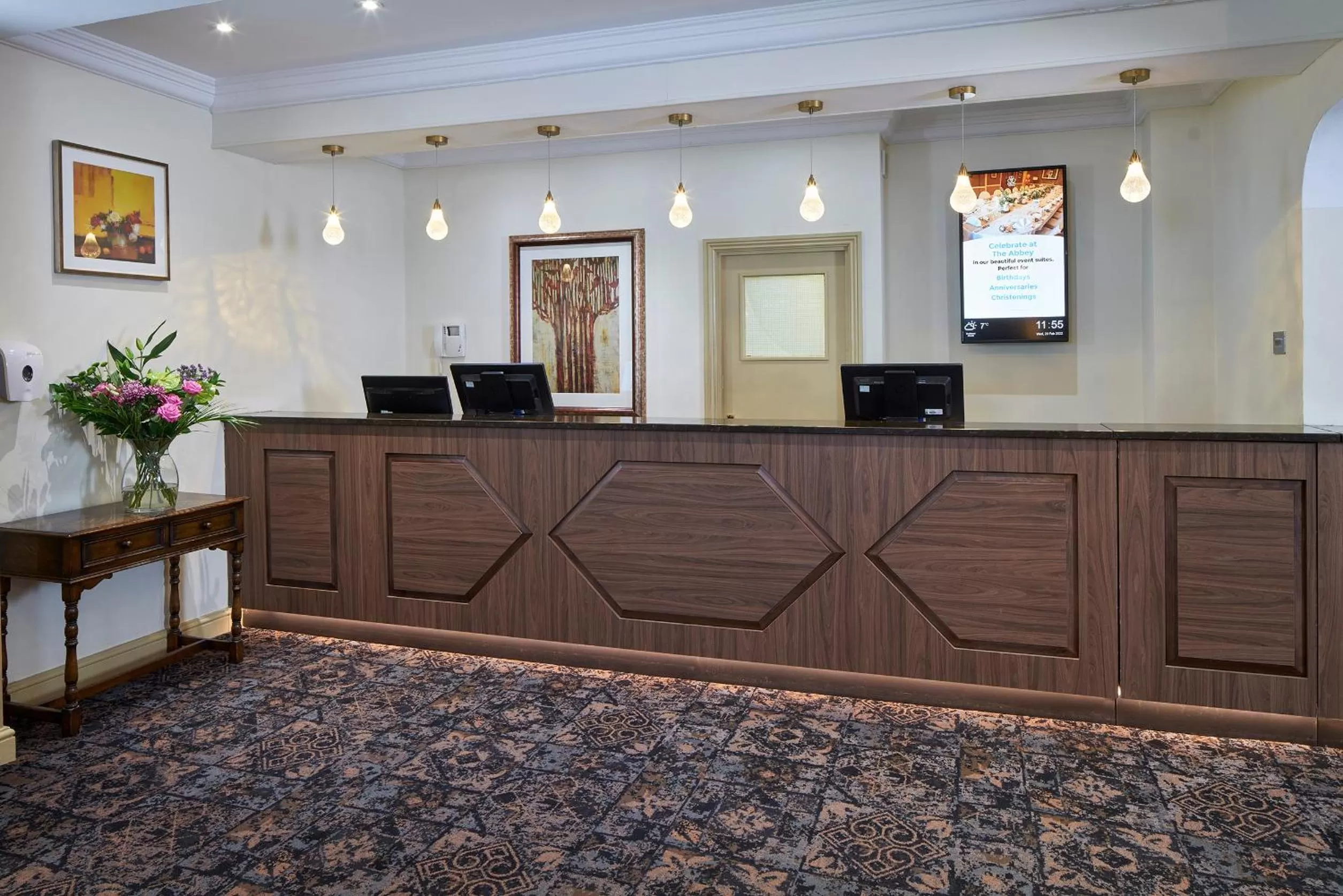 Lobby or reception in The Abbey