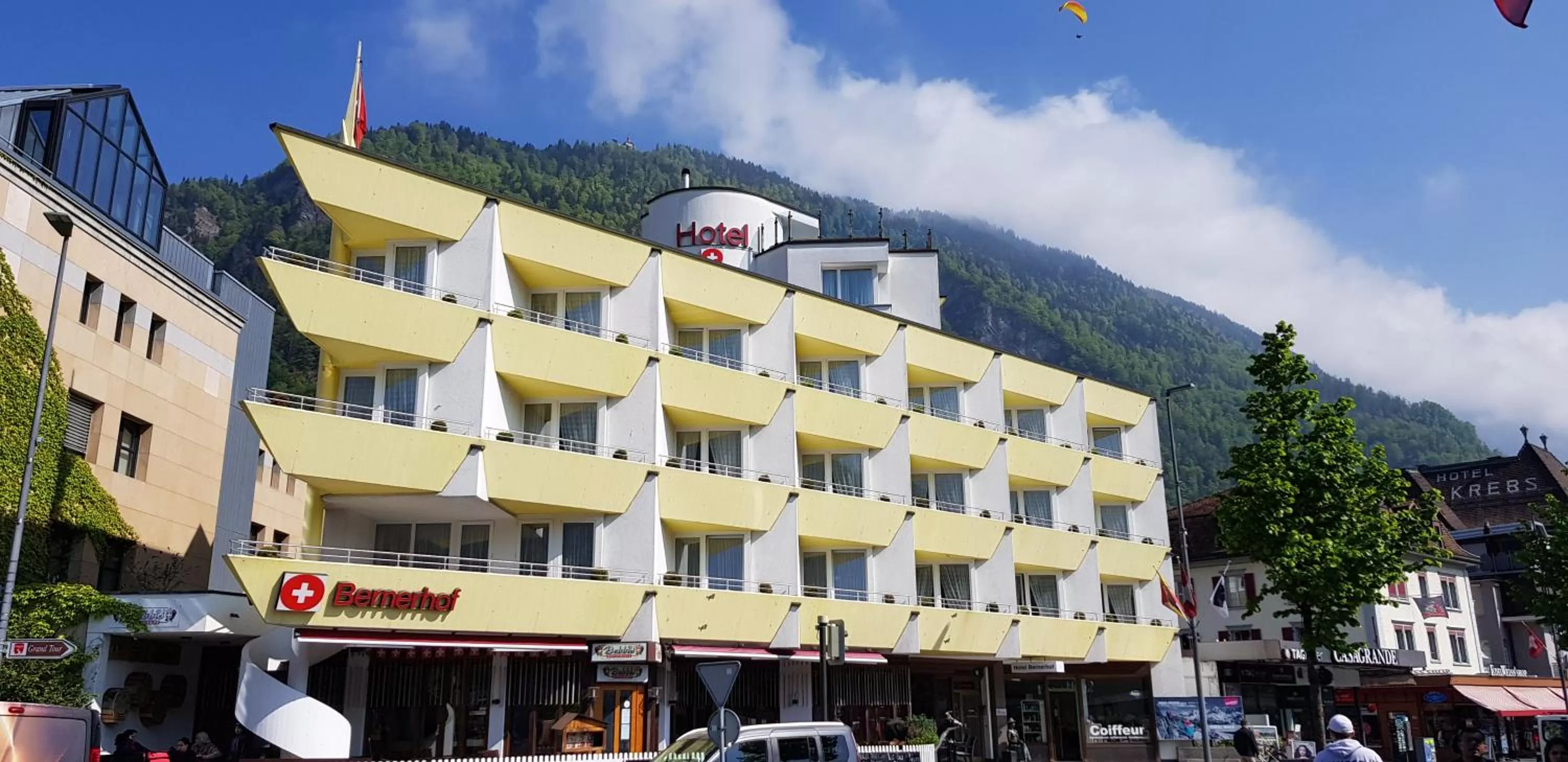 Facade/entrance in Hotel Bernerhof