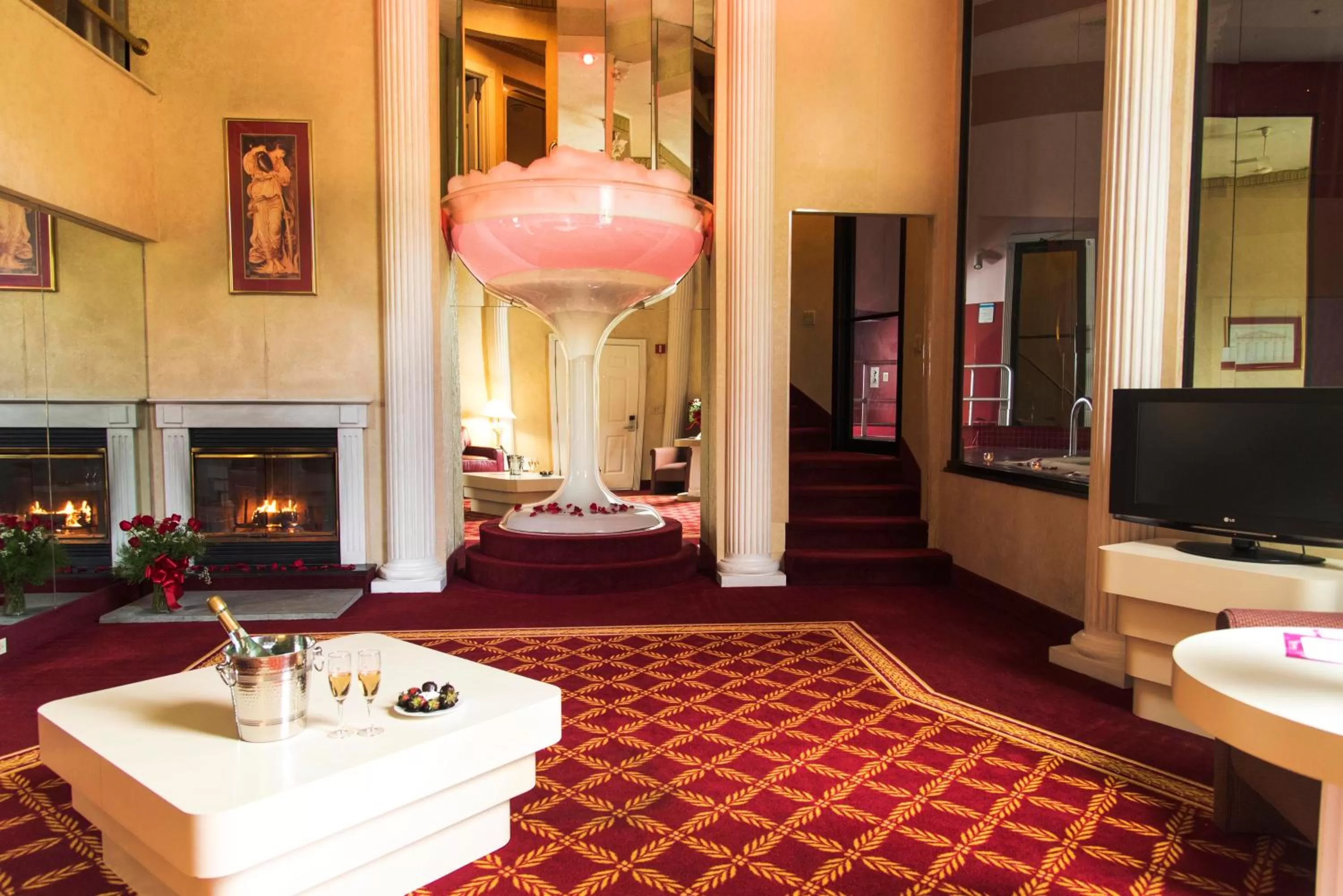 TV/Entertainment Center in Pocono Palace Resort