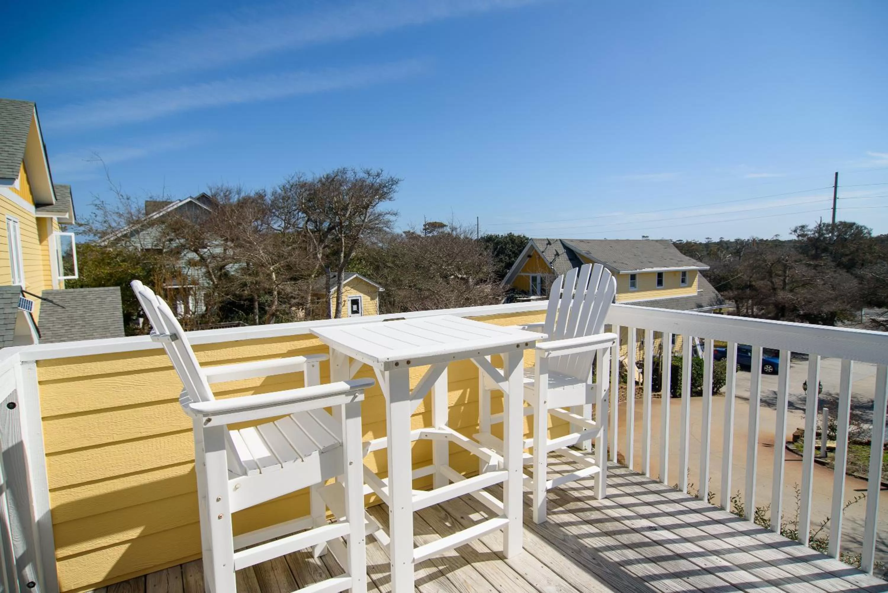 Patio in The Inn on Pamlico Sound