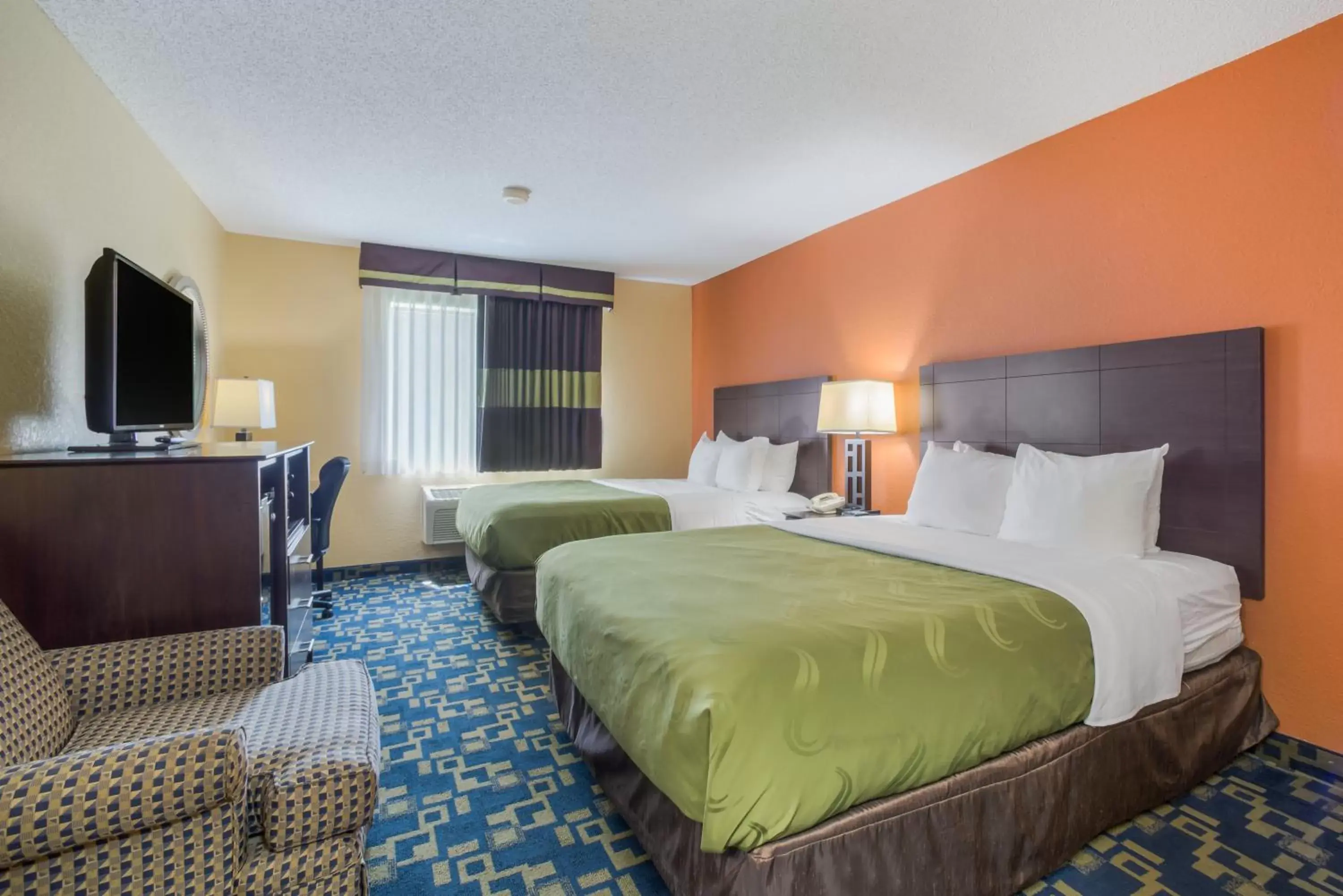 Double Room with Two Double Beds - Accessible/Non-Smoking in Quality Inn O'Fallon I-64