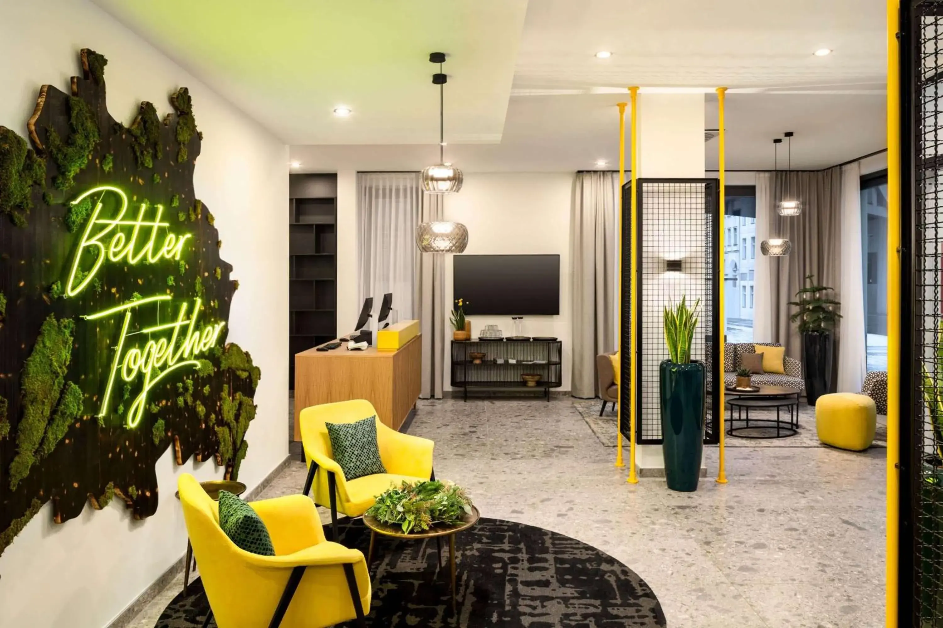 Lobby or reception in Vienna House Easy by Wyndham Berlin Potsdamer Platz Lobby or reception in Vienna House Easy by Wyndham Berlin Potsdamer Platz