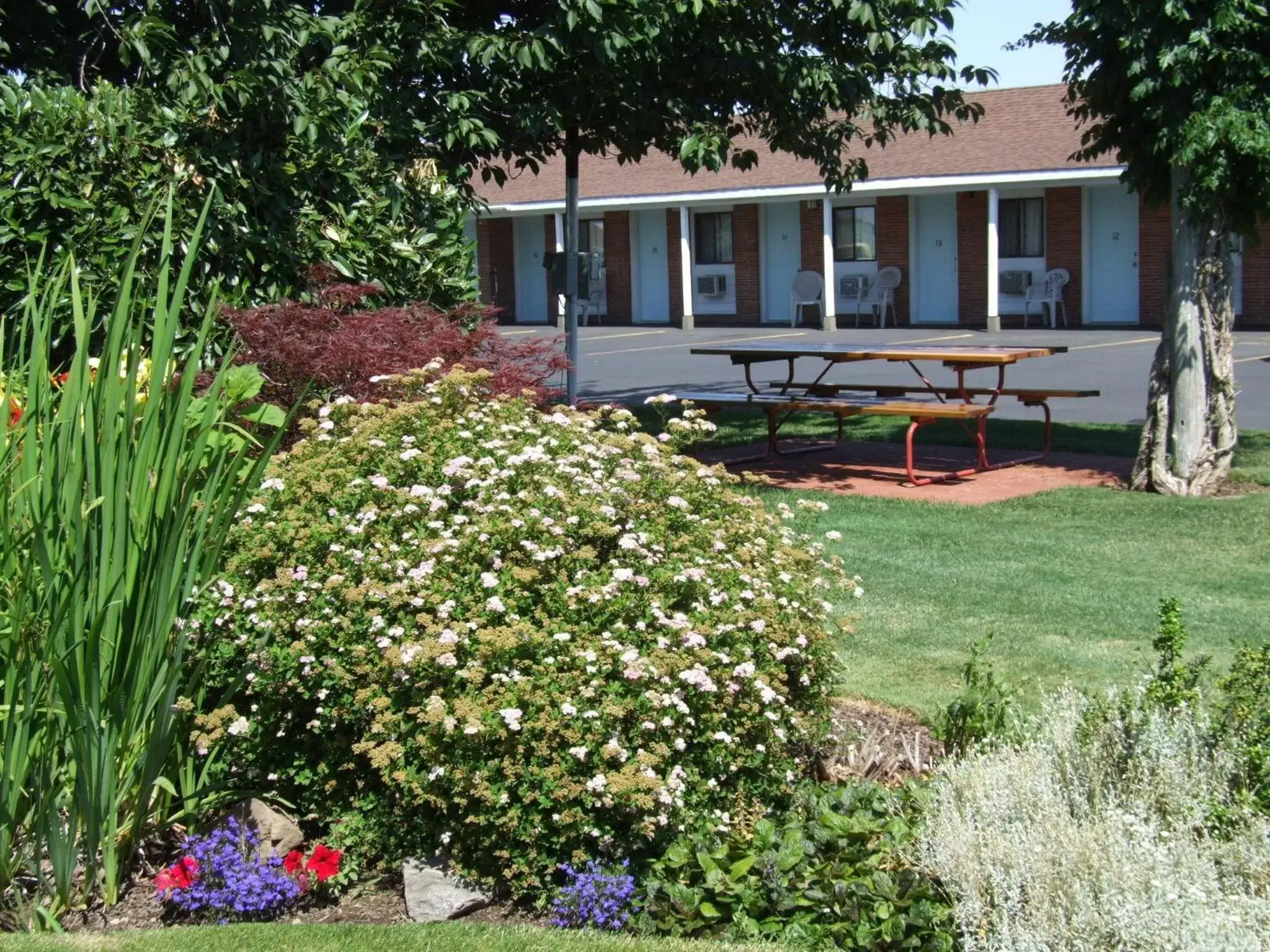 Garden in Walla Walla Garden Motel