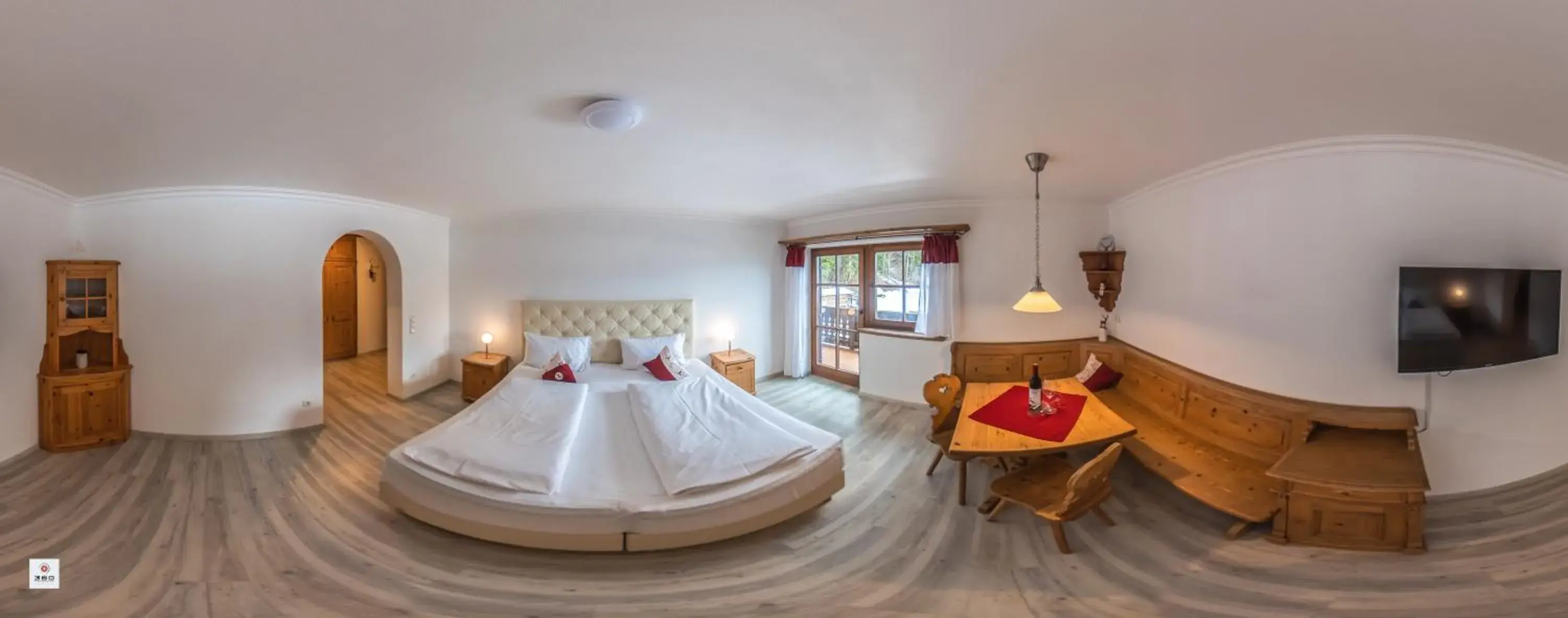 Photo of the whole room, Bed in Landhotel Lärchenhügel