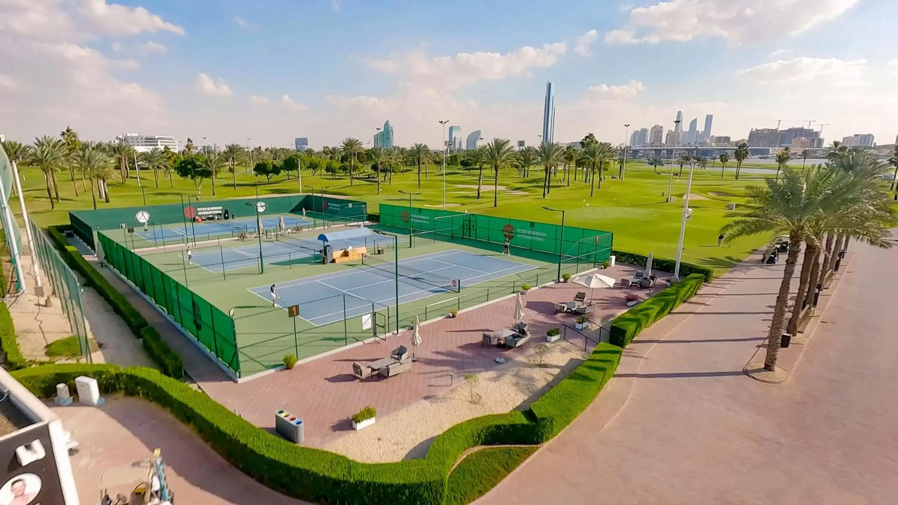 Tennis court, Pool View in Park Hyatt Dubai