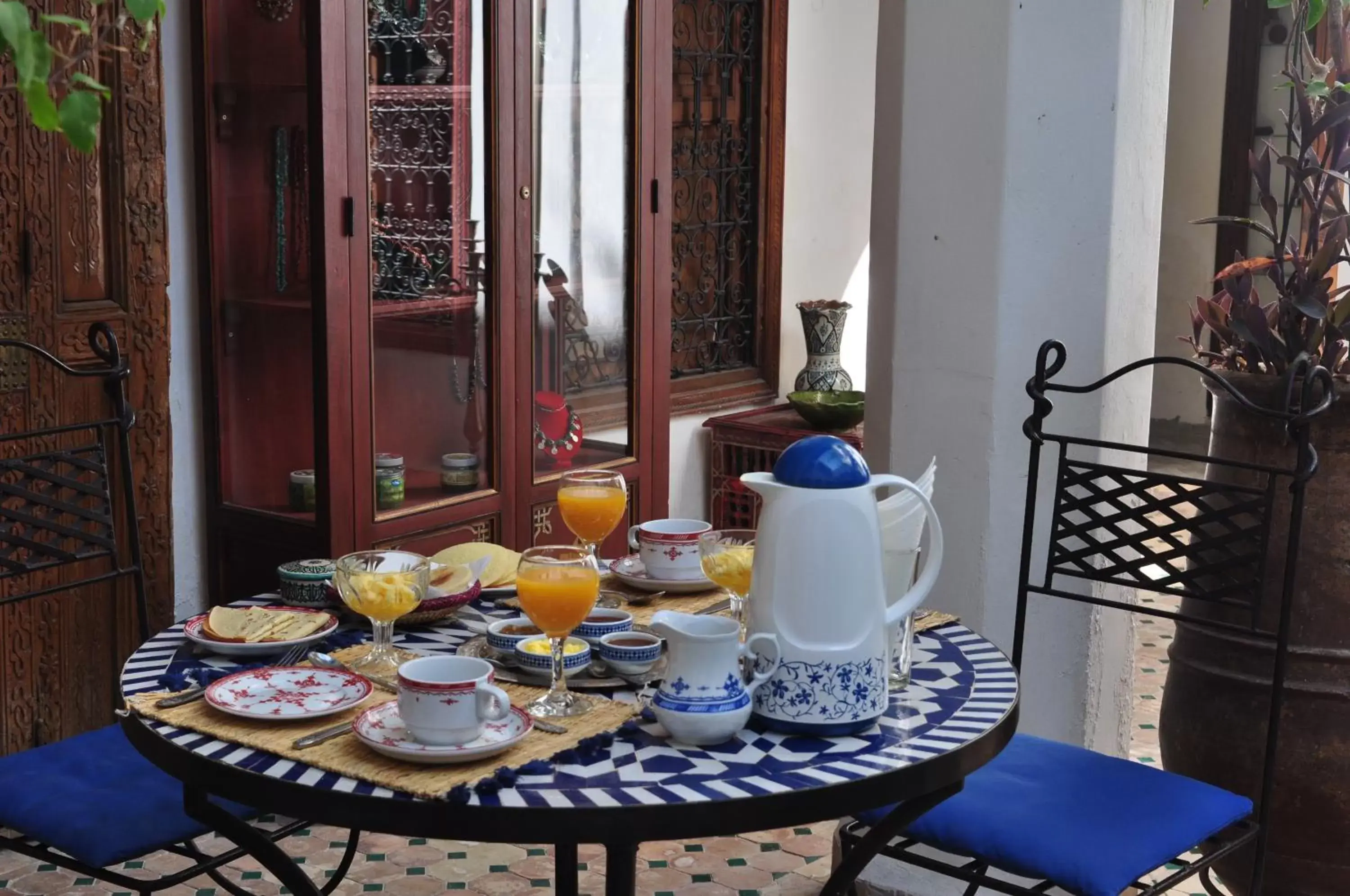 Decorative detail in Riad Ghali Hotel & SPA