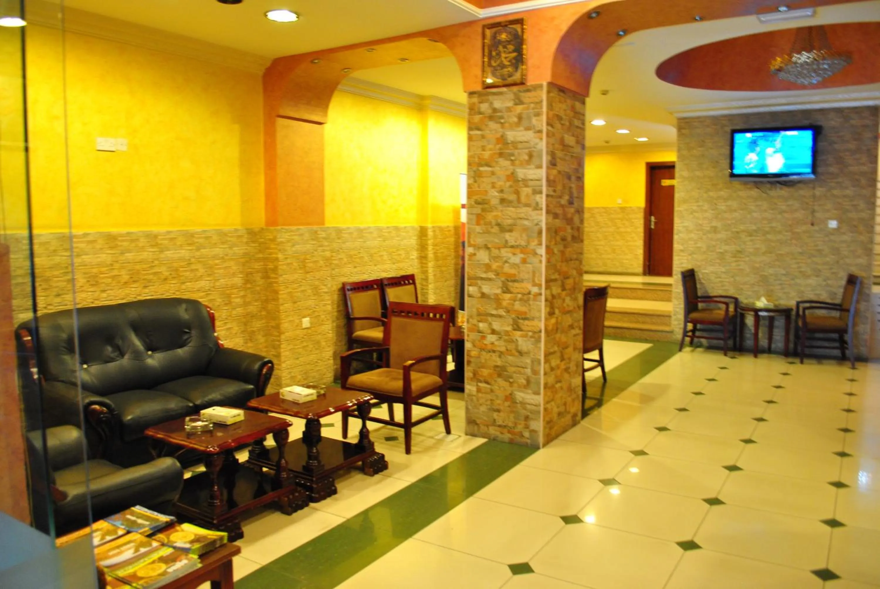 Lobby or reception in Al Qidra Hotel & Suites Aqaba