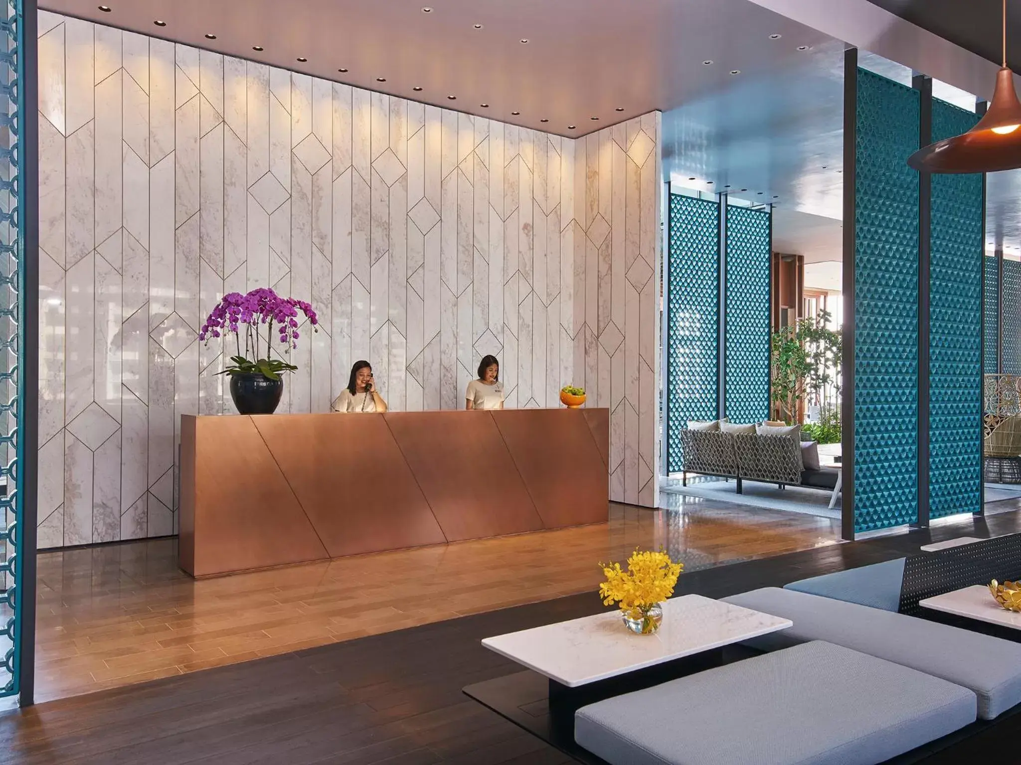 Lobby or reception, Lobby/Reception in Oasia Hotel Downtown, Singapore by Far East Hospitality