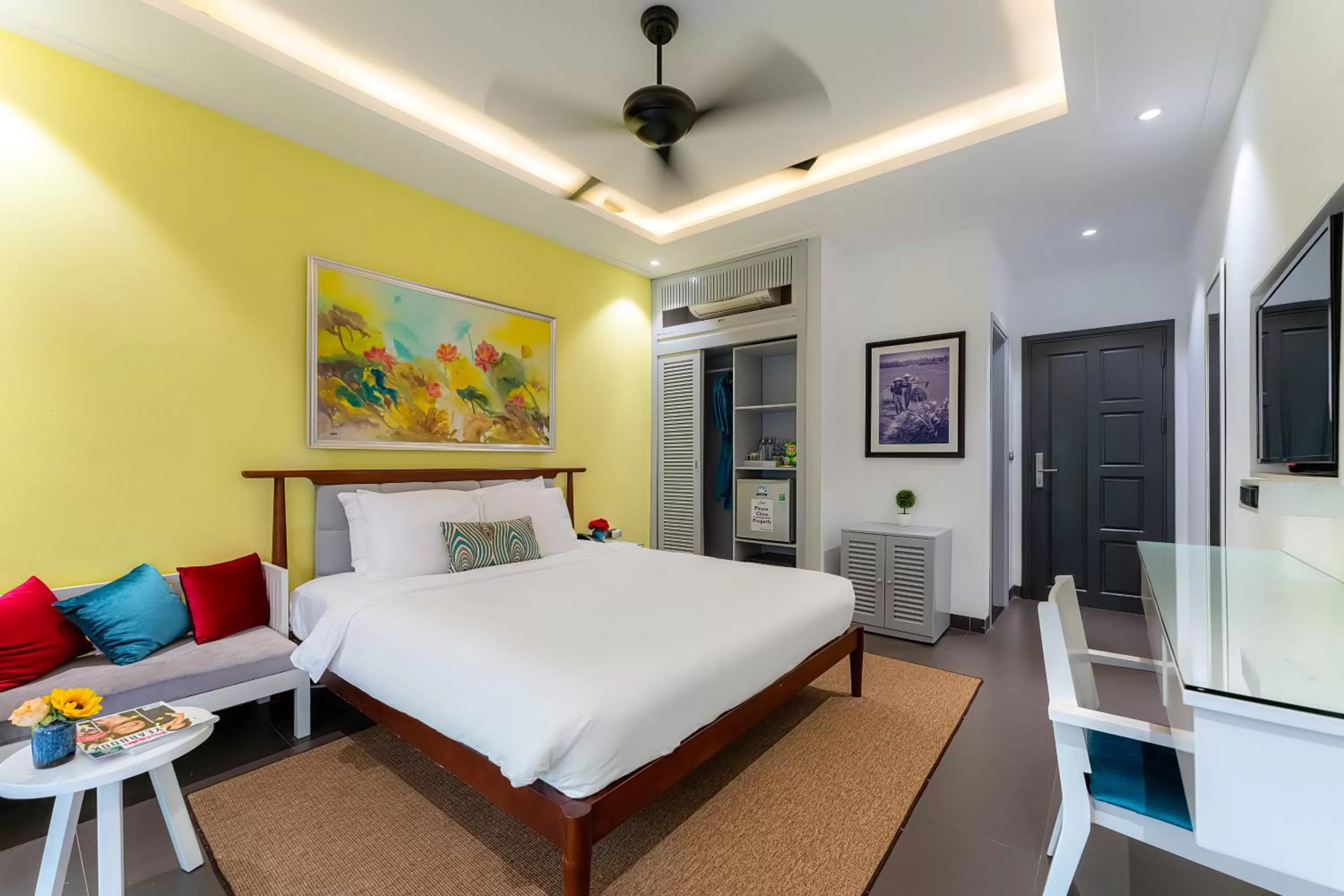 Bed in Lavini Hoian Boutique Villa