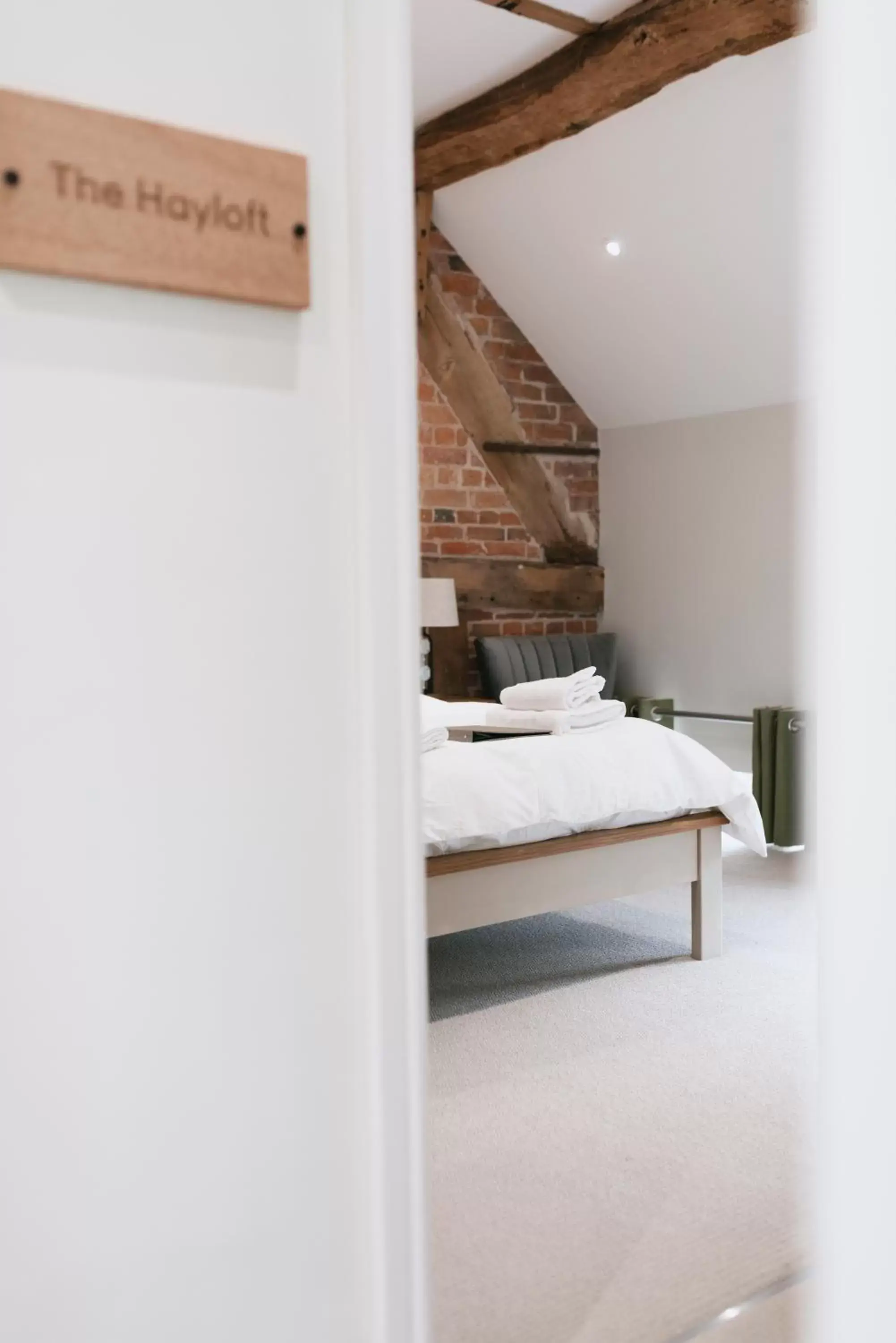 Bed in Tuppenhurst Barn