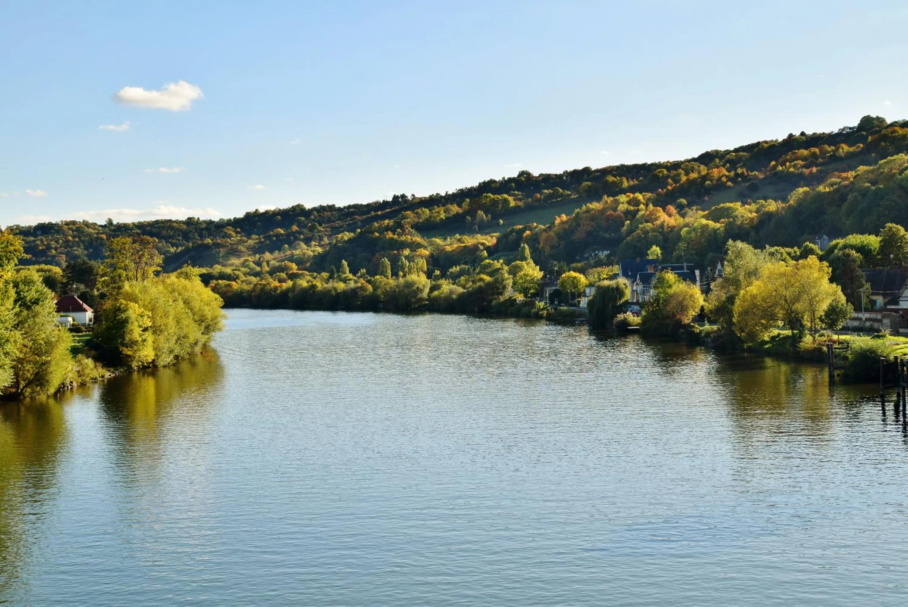 Natural landscape in Hostellerie Saint Pierre