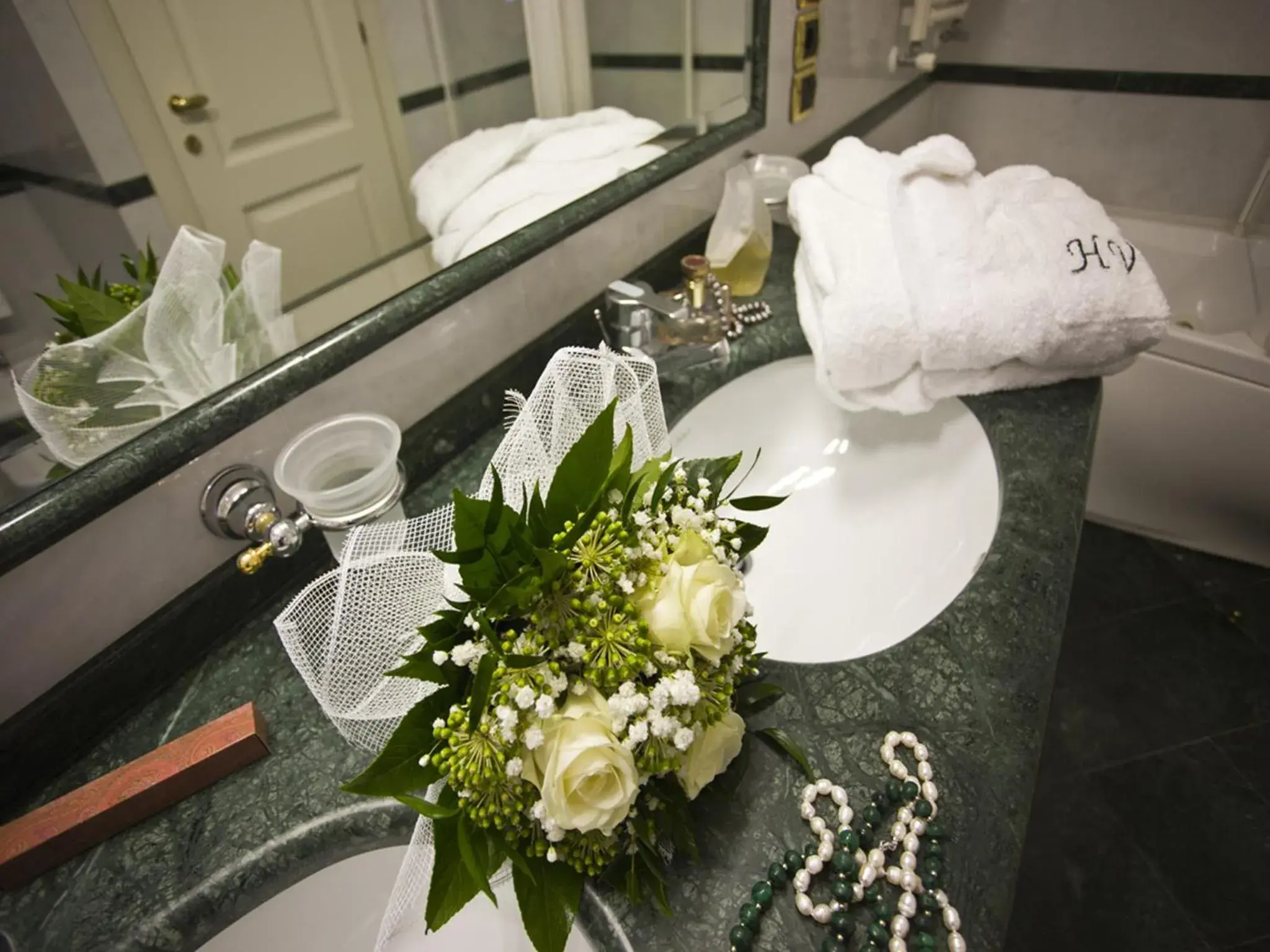 Bathroom in Hotel Vittoria