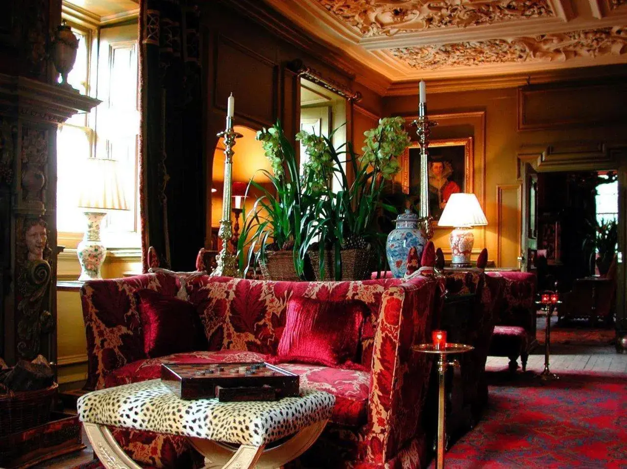 Lounge or bar in Prestonfield House Lounge or bar in Prestonfield House