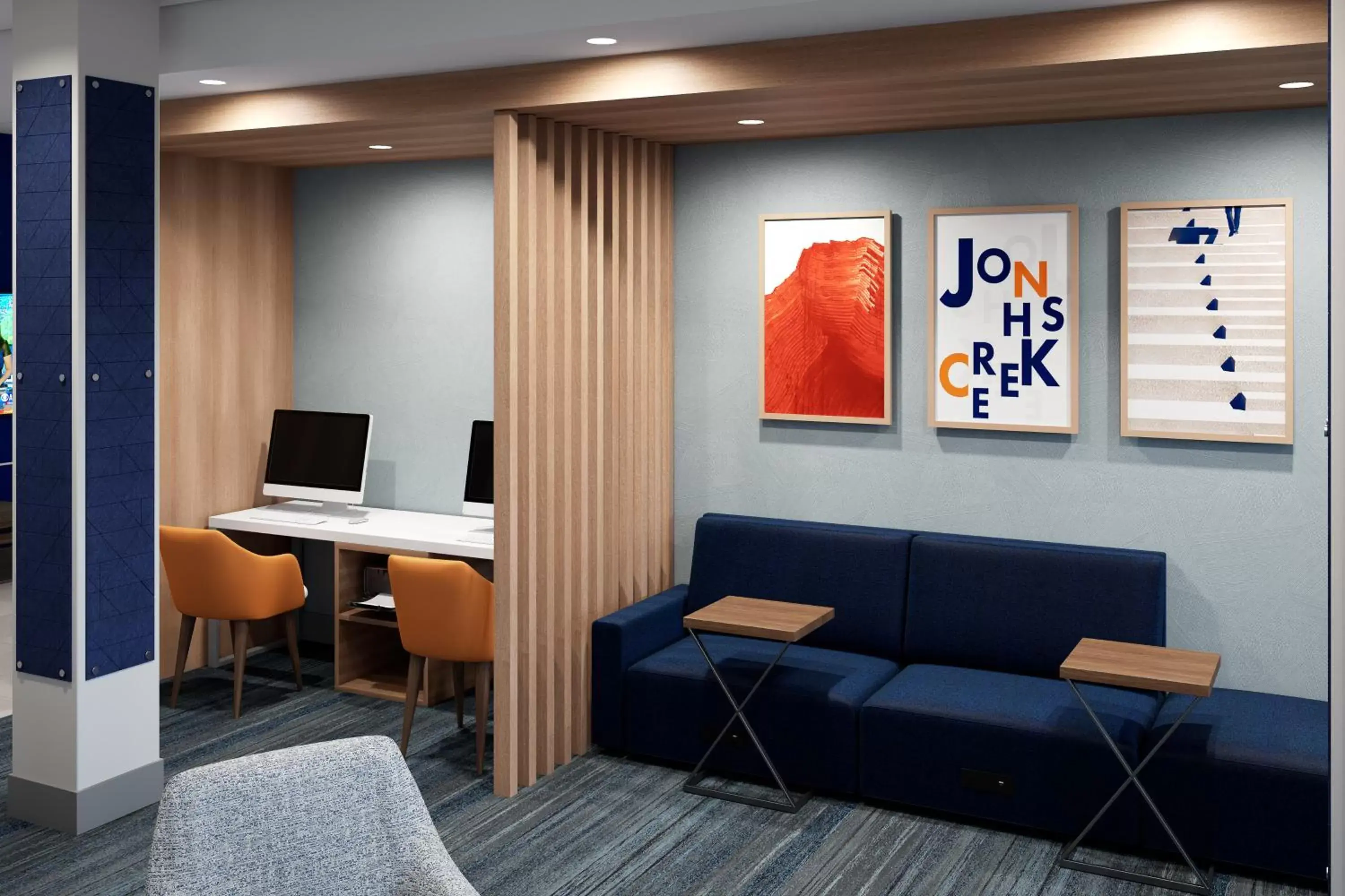 Seating Area in Holiday Inn Express & Suites - Toronto Airport South, an IHG Hotel