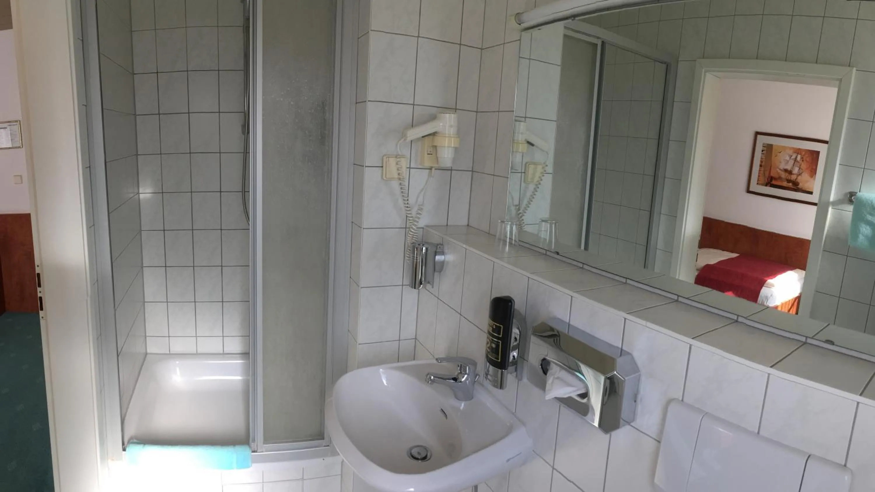 Bathroom in Hotel Hansa