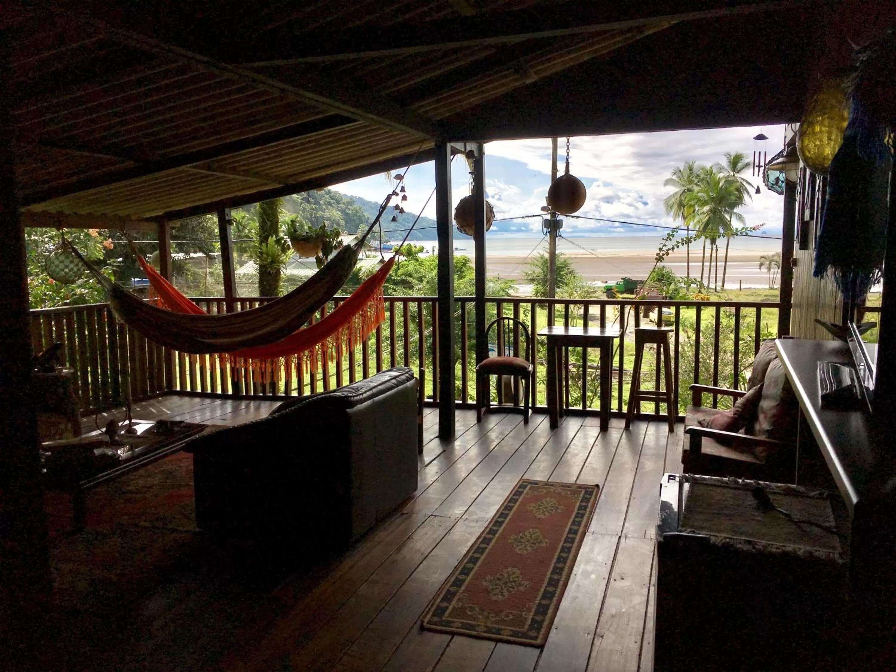 Balcony/Terrace in Posada Turística Rocas De Cabo Marzo