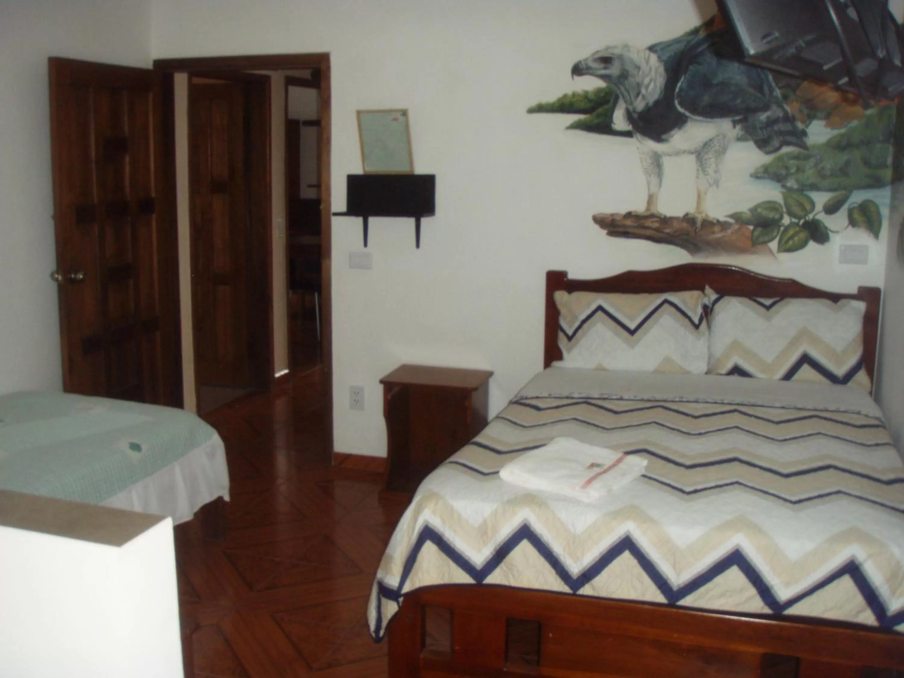 Bed in Hostal Limoncocha