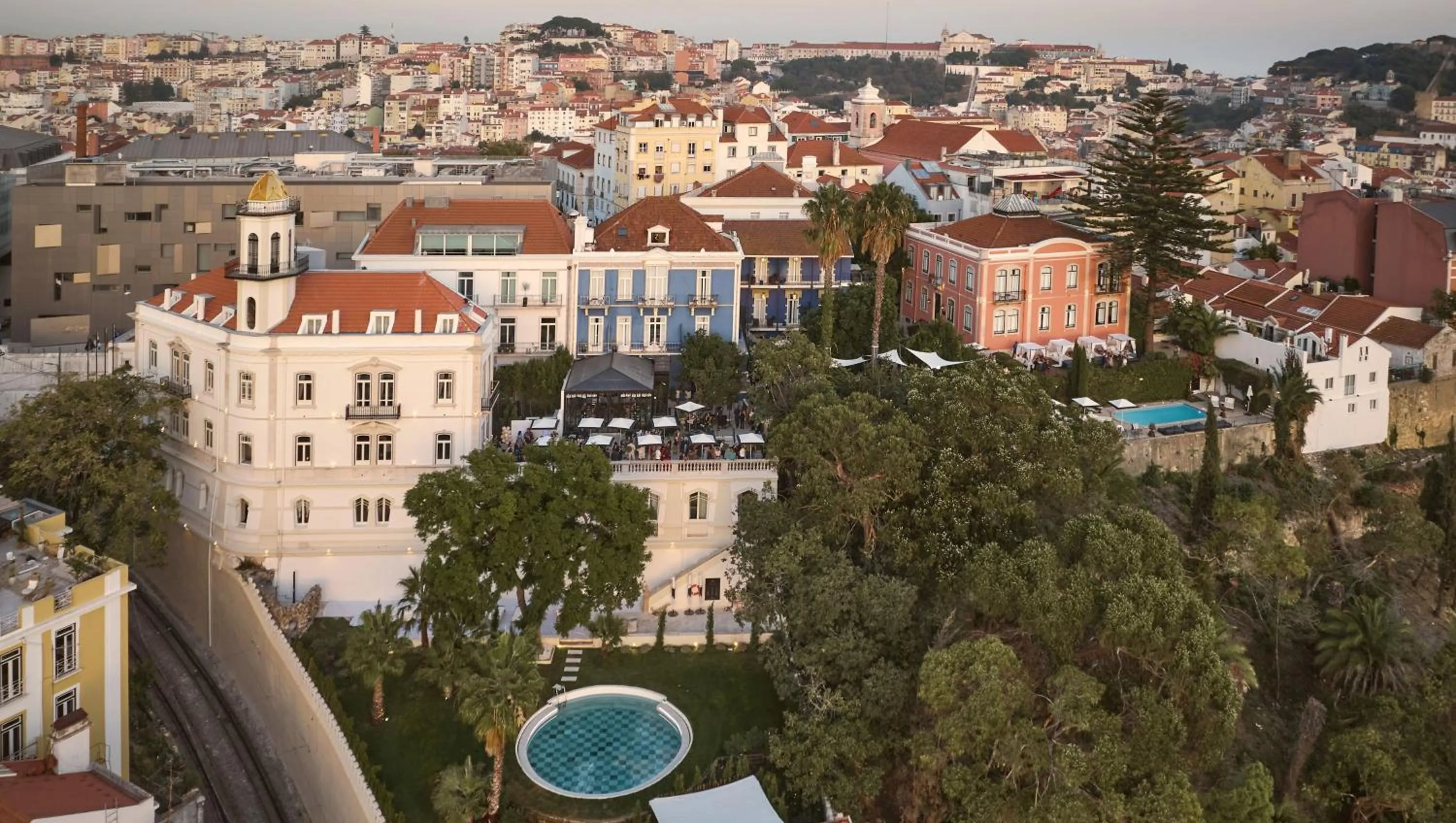 Property building in Torel Palace Lisbon