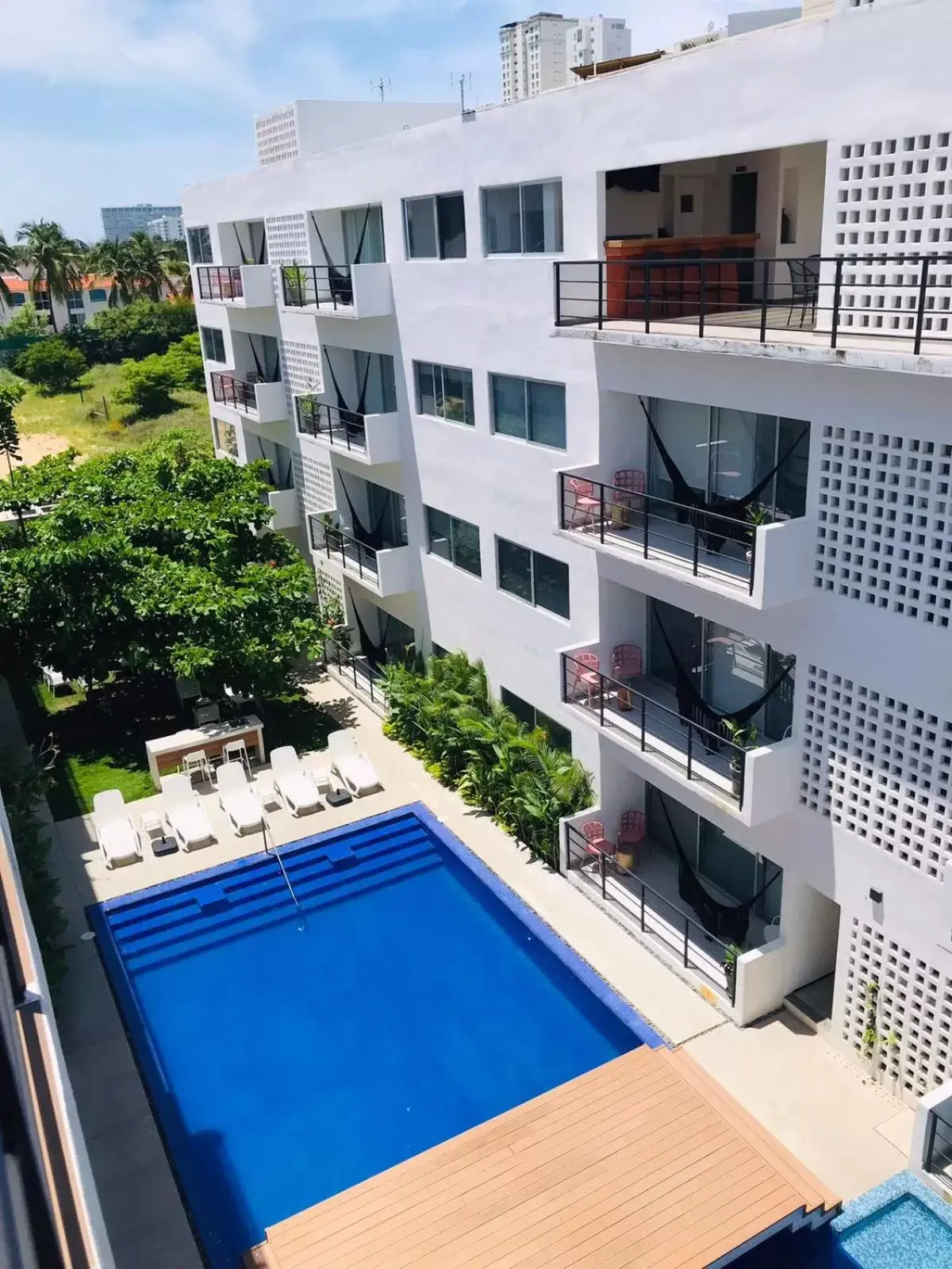 Swimming pool, Pool View in Papaya Condo Acapulco Diamante -Solo Adultos