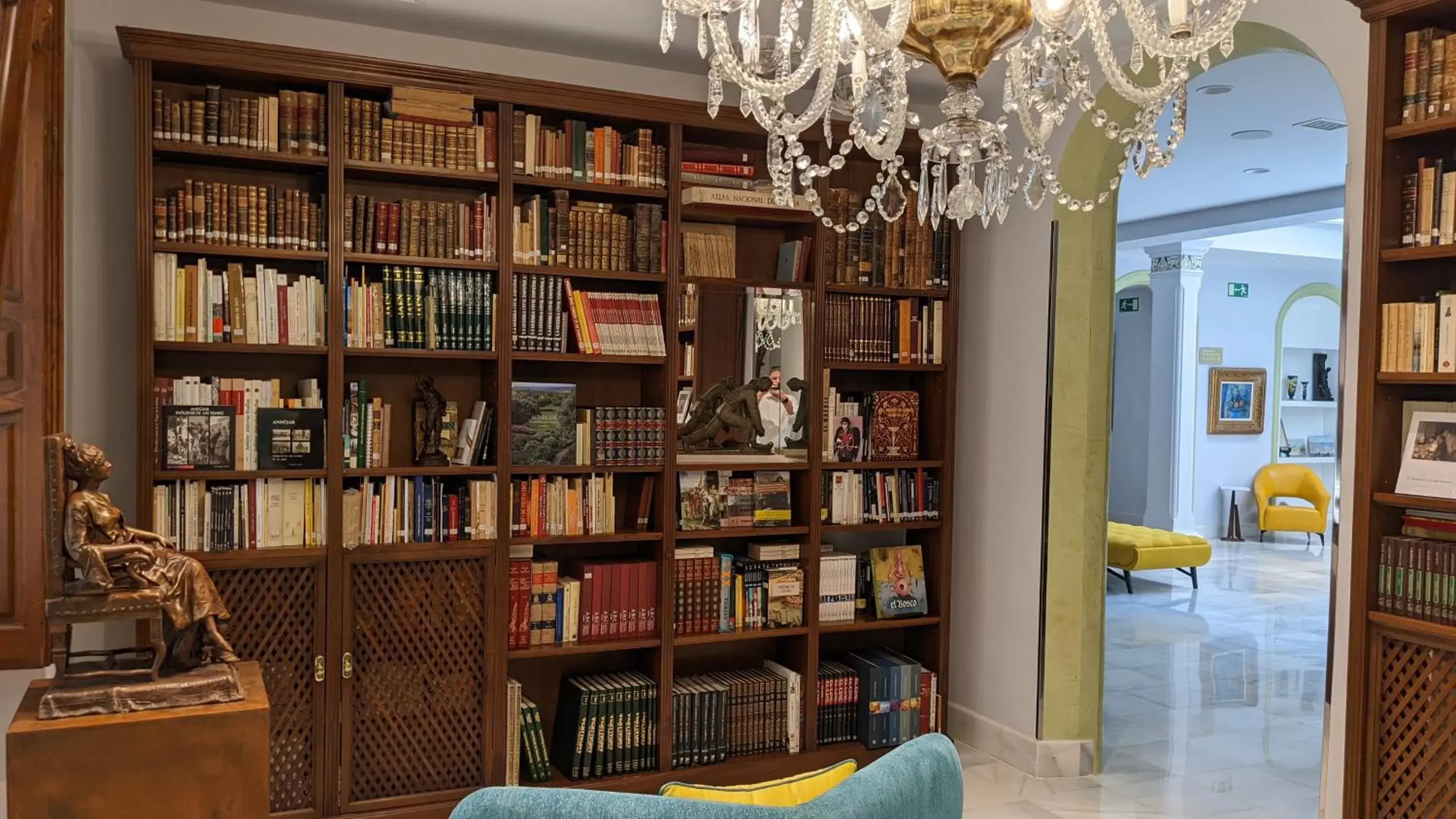 Library in Hotel Oleum