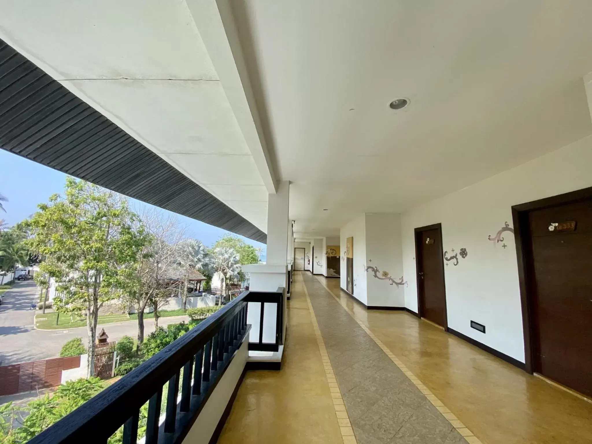 View (from property/room), Balcony/Terrace in Golden Pine Beach Resort