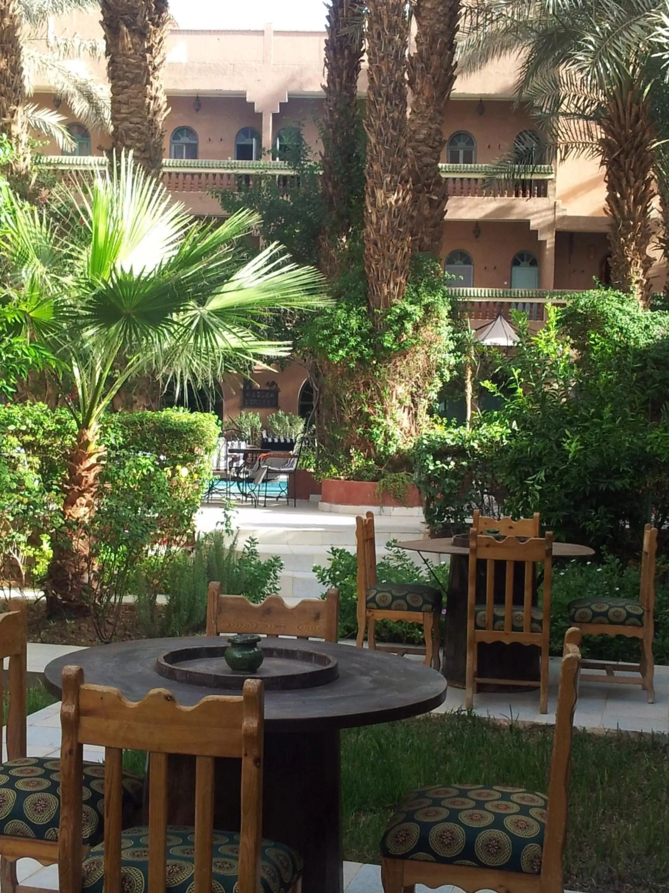 Garden in Kasbah Sirocco