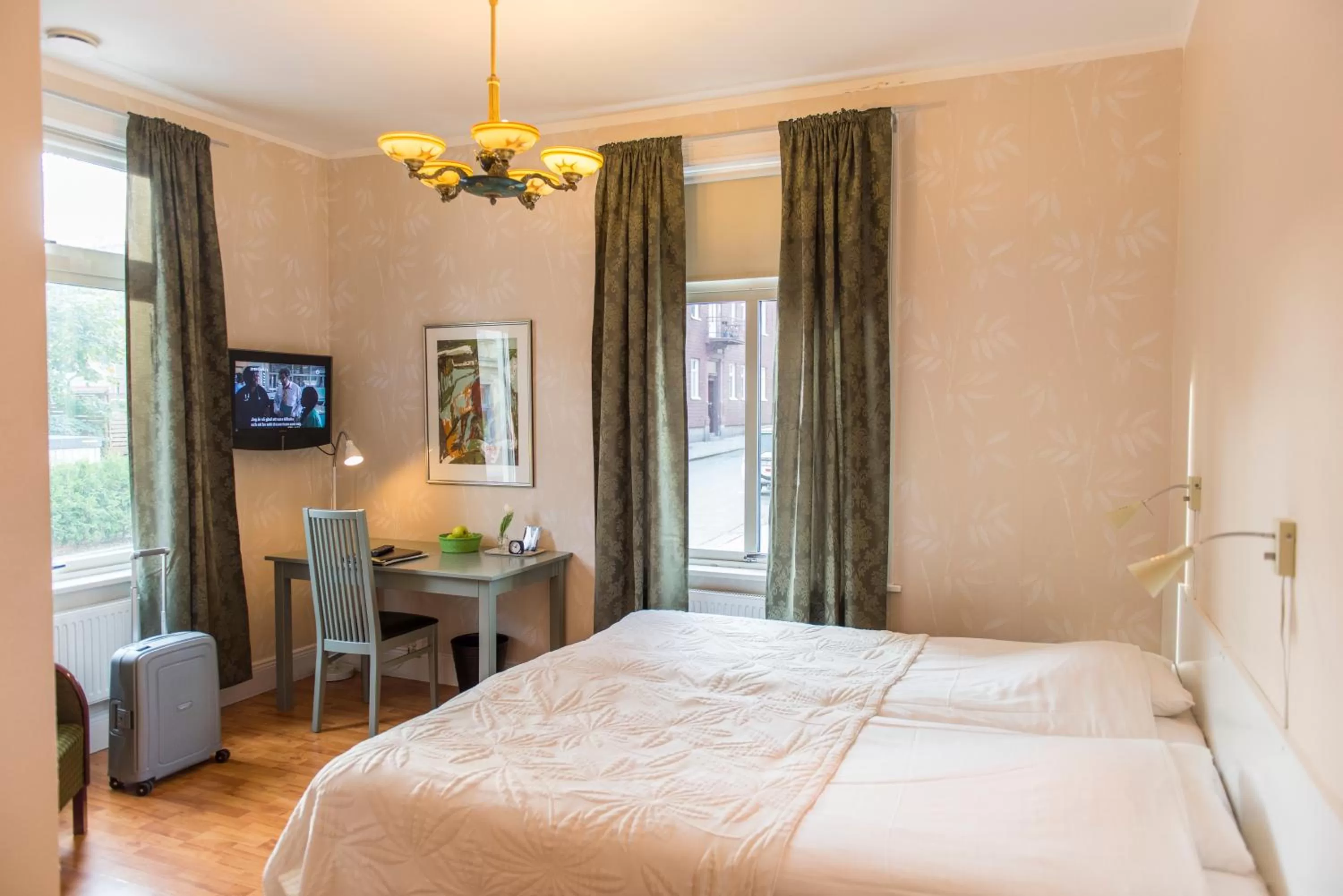 Bed in SPiS Hotell Amber