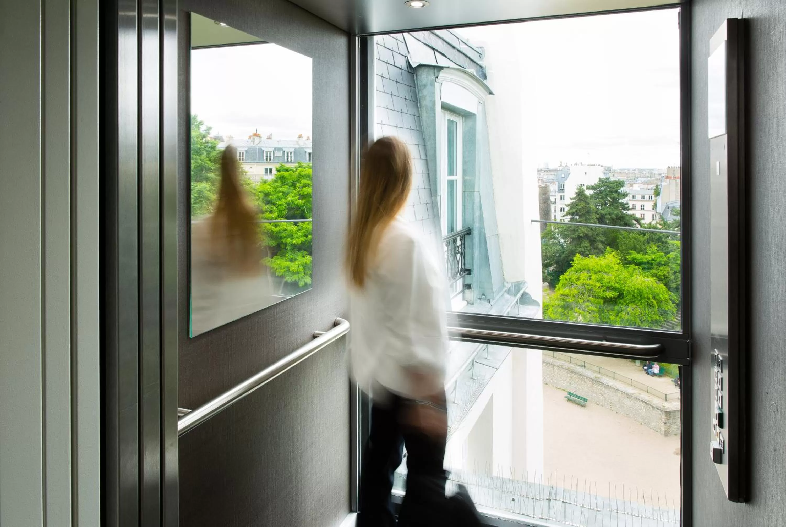 City view in Hotel Monge