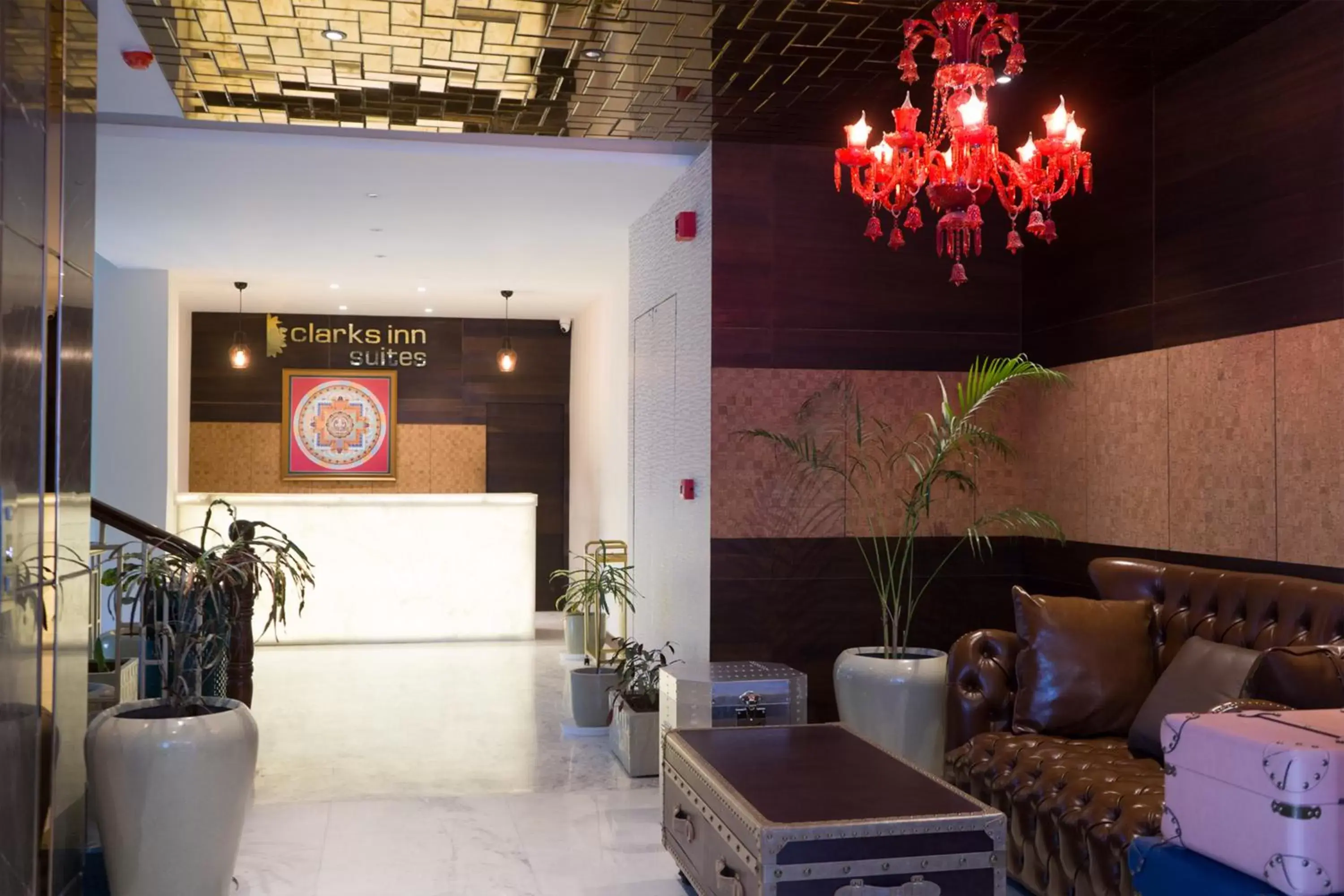 Lobby or reception in Clarks Inn Suites Kangra Lobby or reception in Clarks Inn Suites Kangra