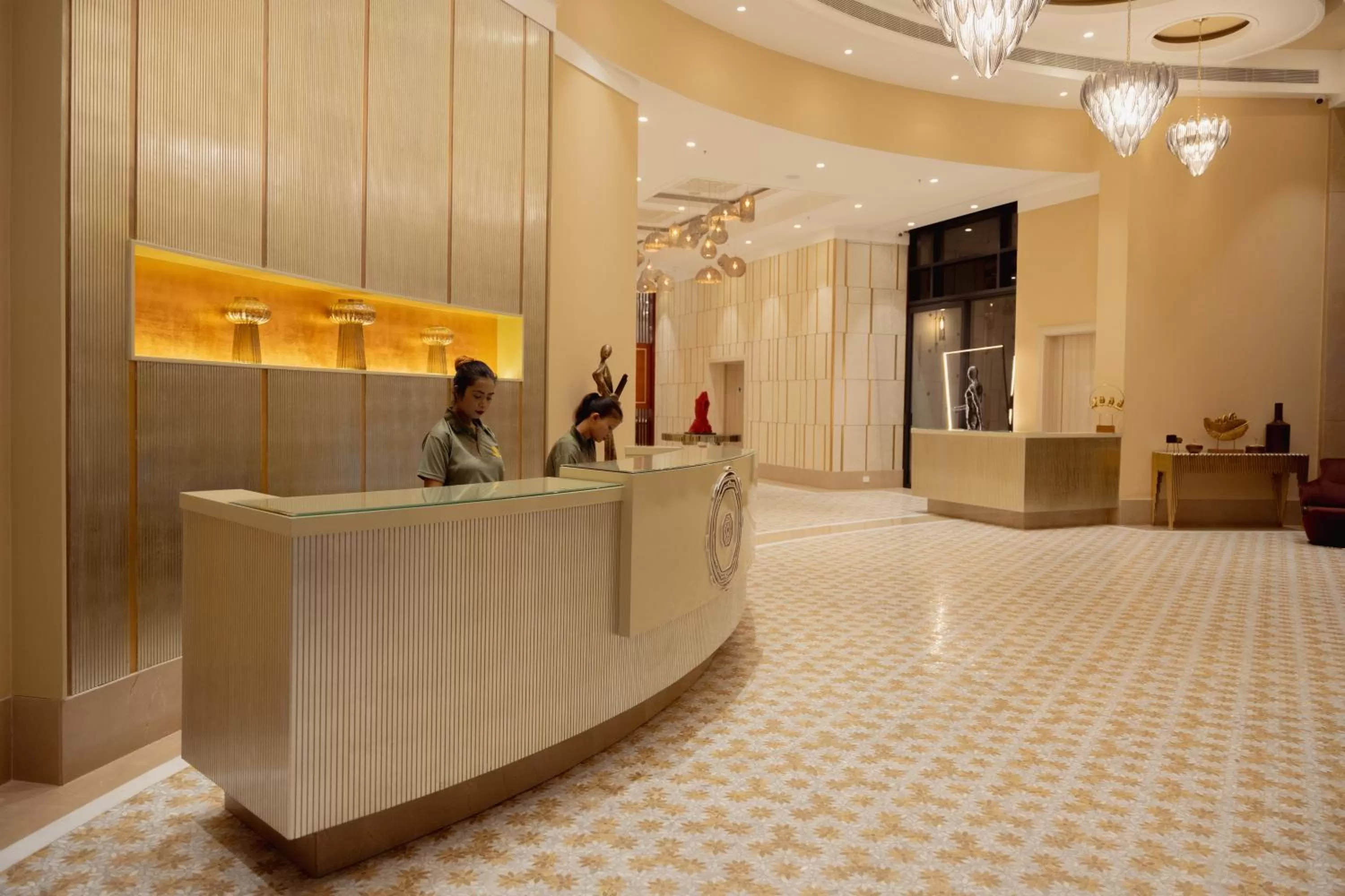 Lobby or reception in The Greenwood Guwahati - A Luxury Boutique Hotel