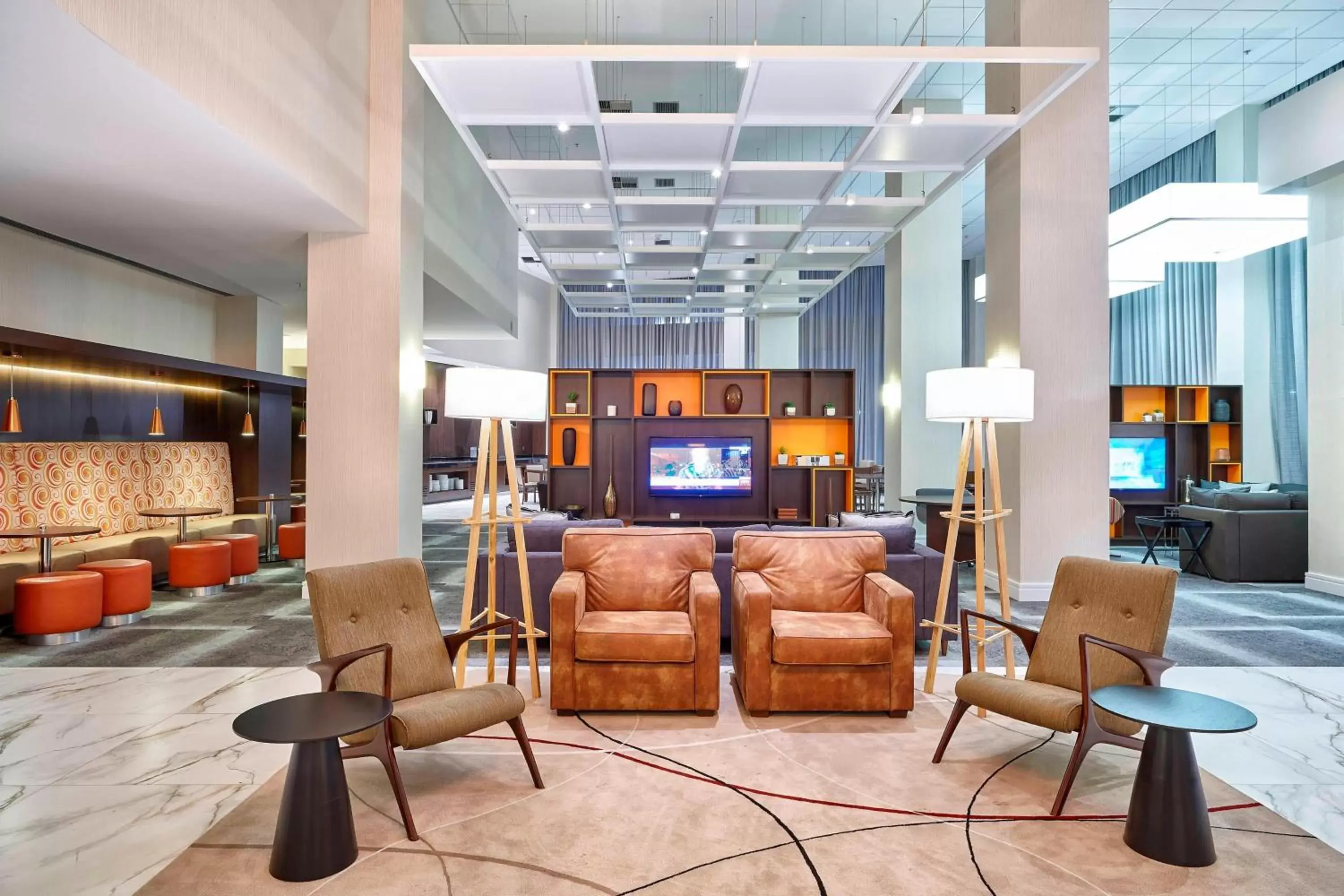 Lobby or reception, Lounge/Bar in Residence Inn by Marriott Rio de Janeiro Barra da Tijuca
